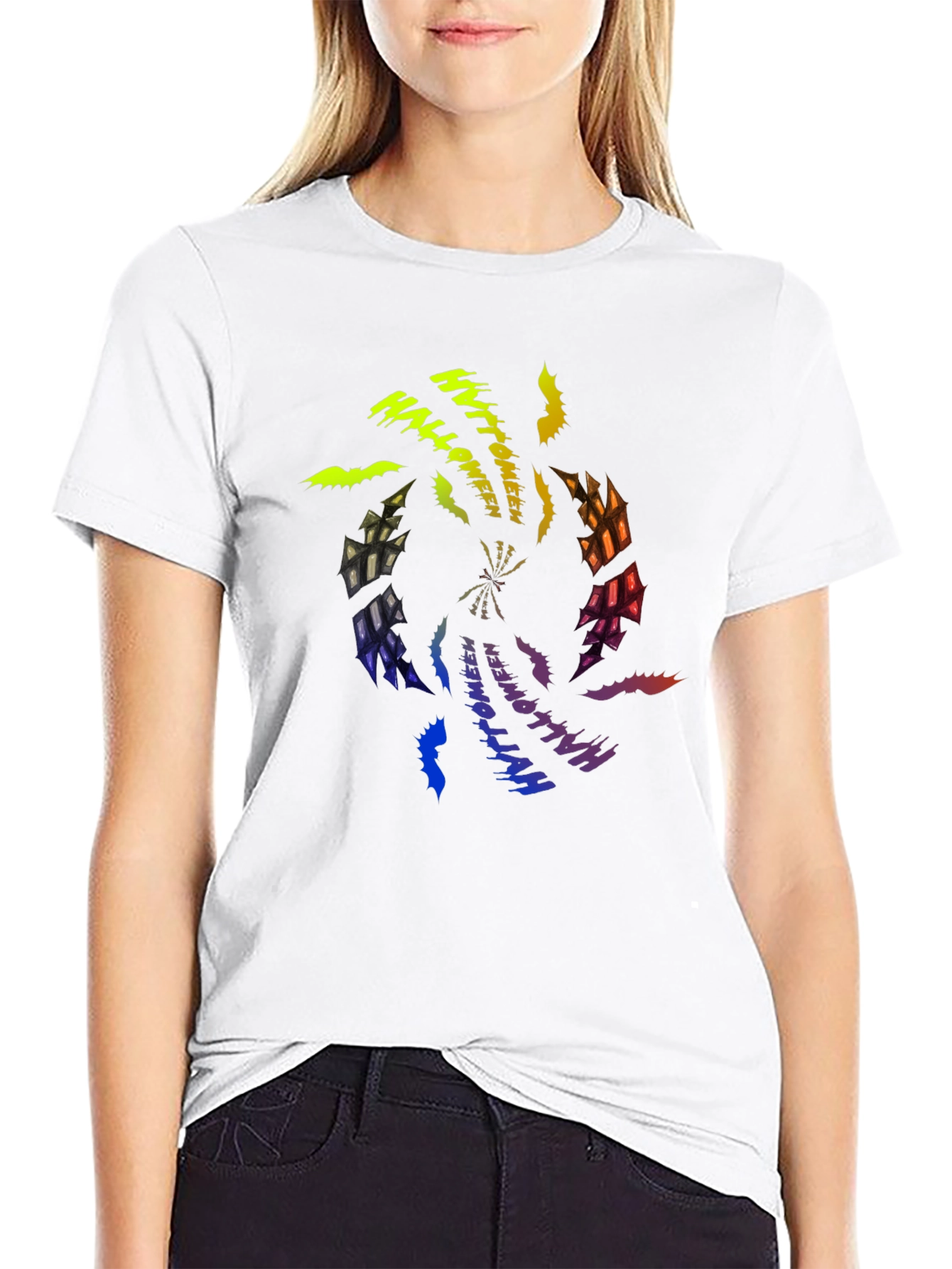Halloween Whirlwind Graphic Tee