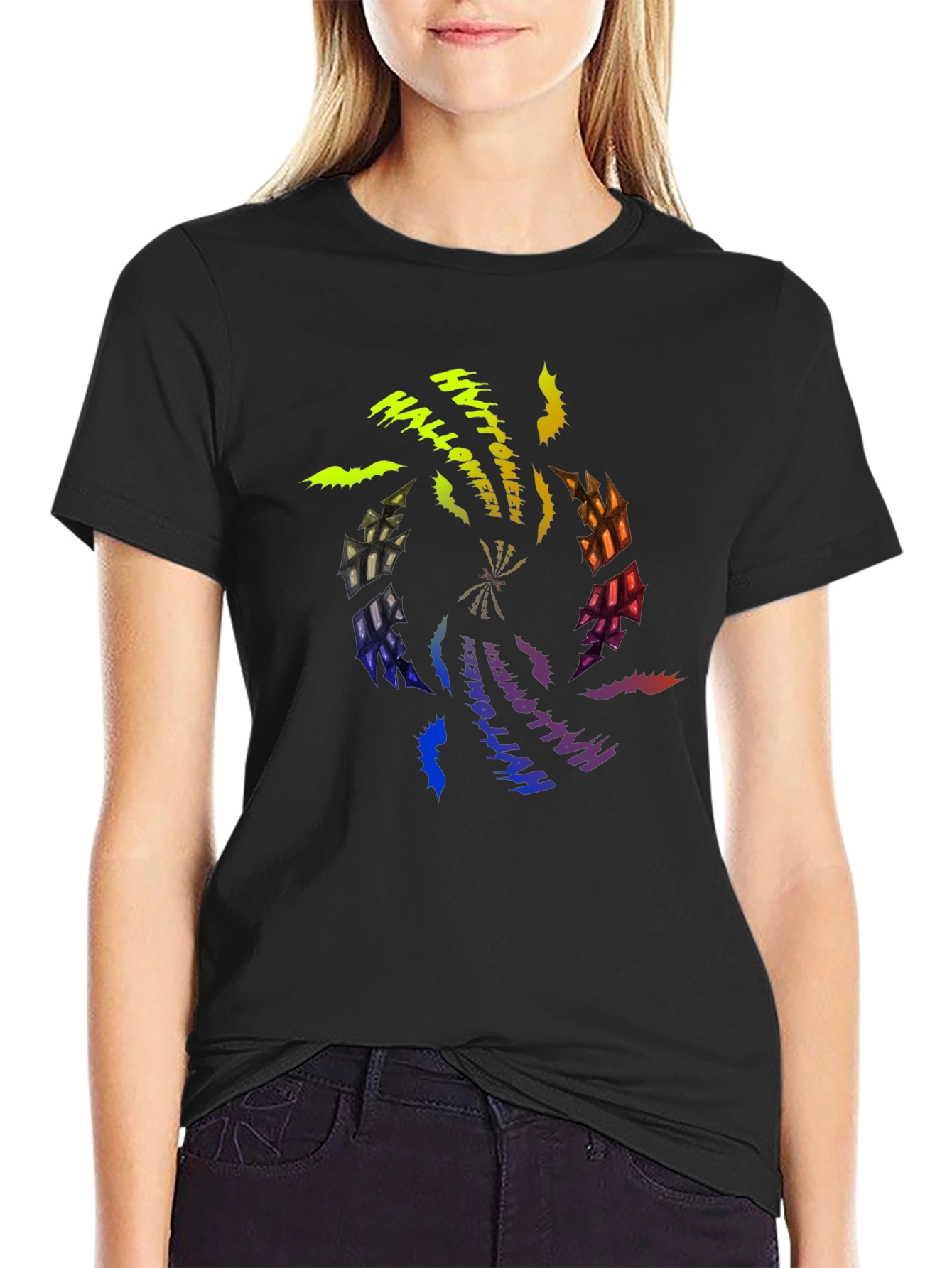 Halloween Whirlwind Graphic Tee