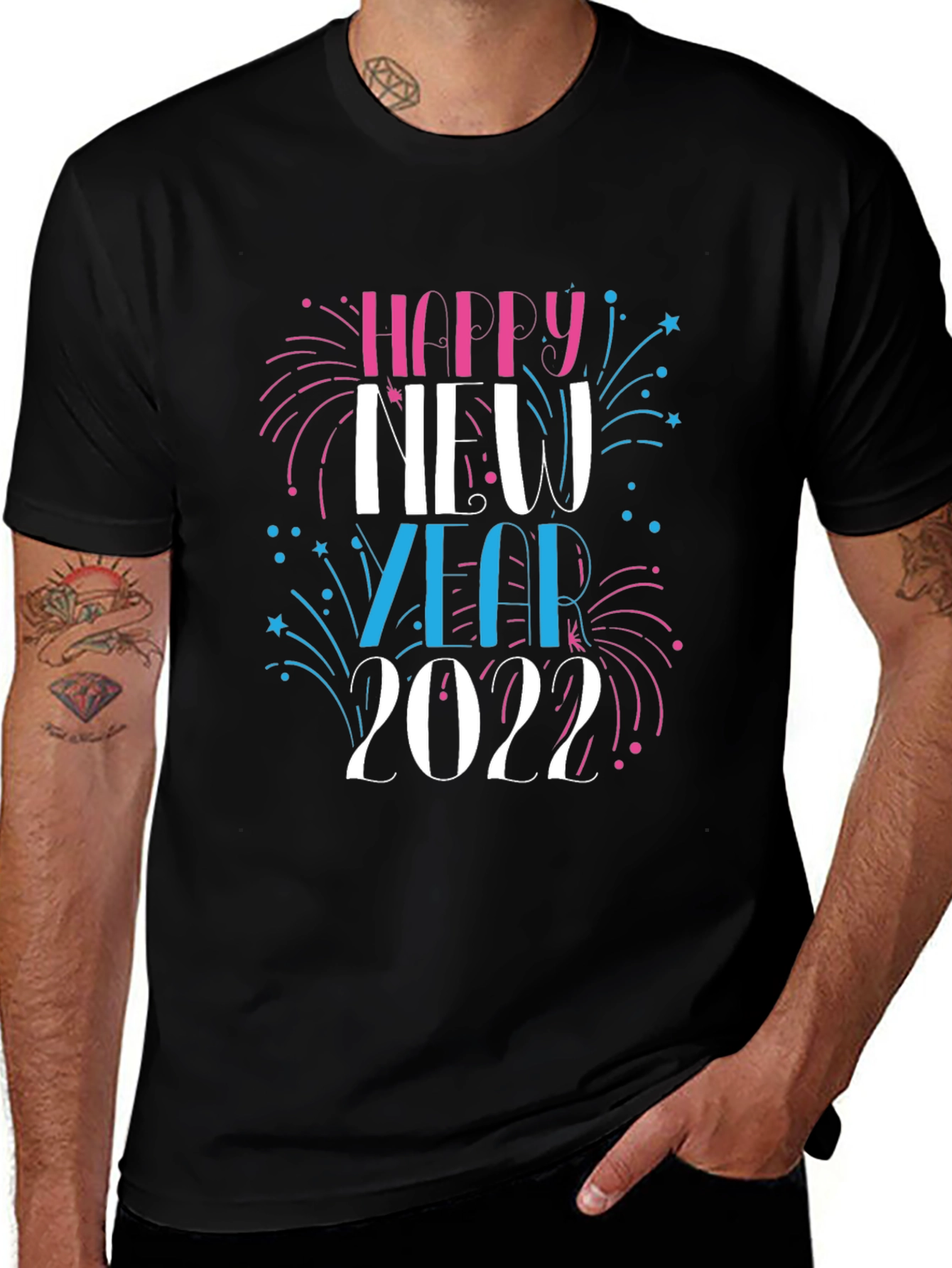 Happy New Year 2022 Graphic Tee