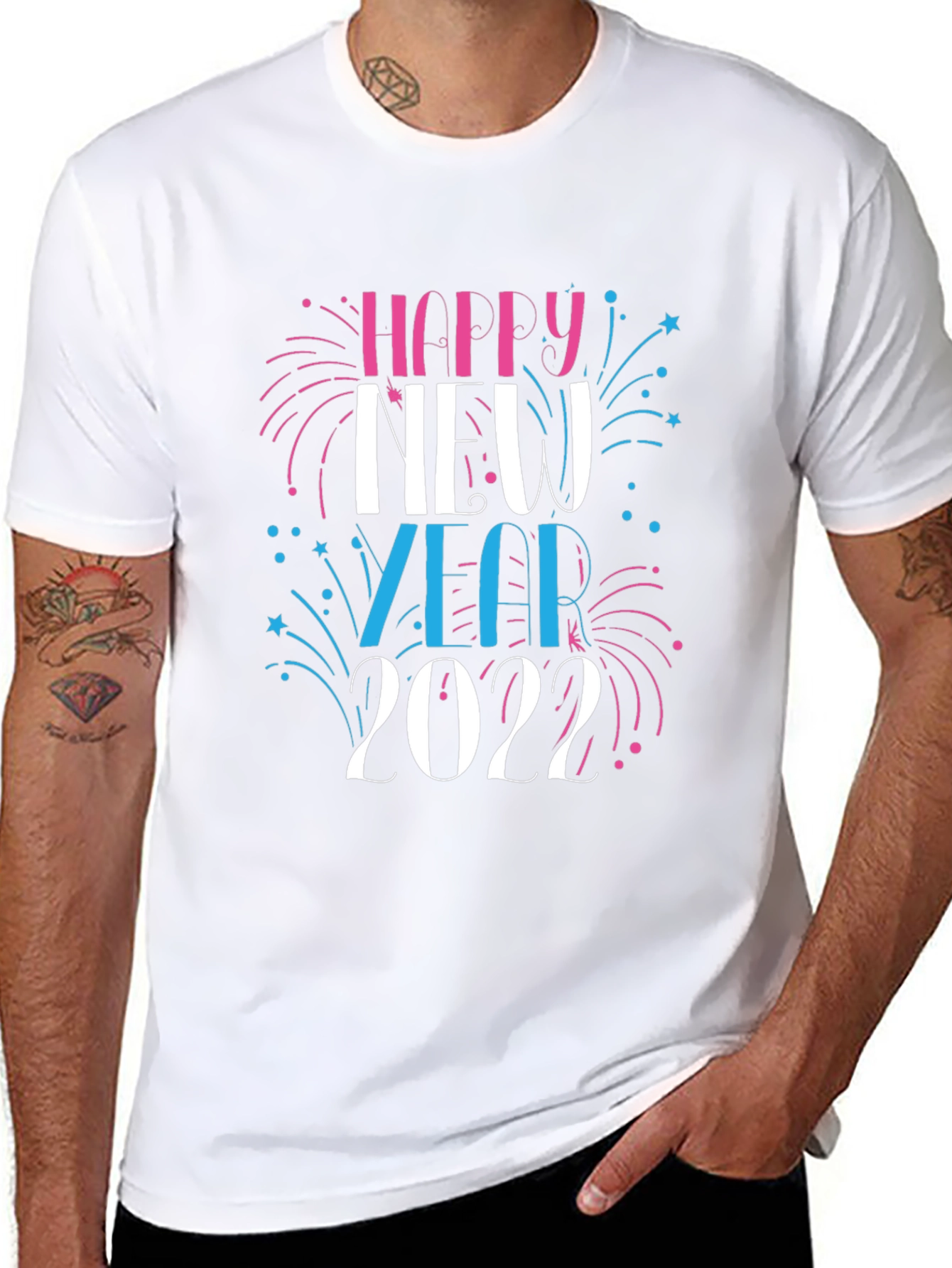 Happy New Year 2022 Graphic Tee