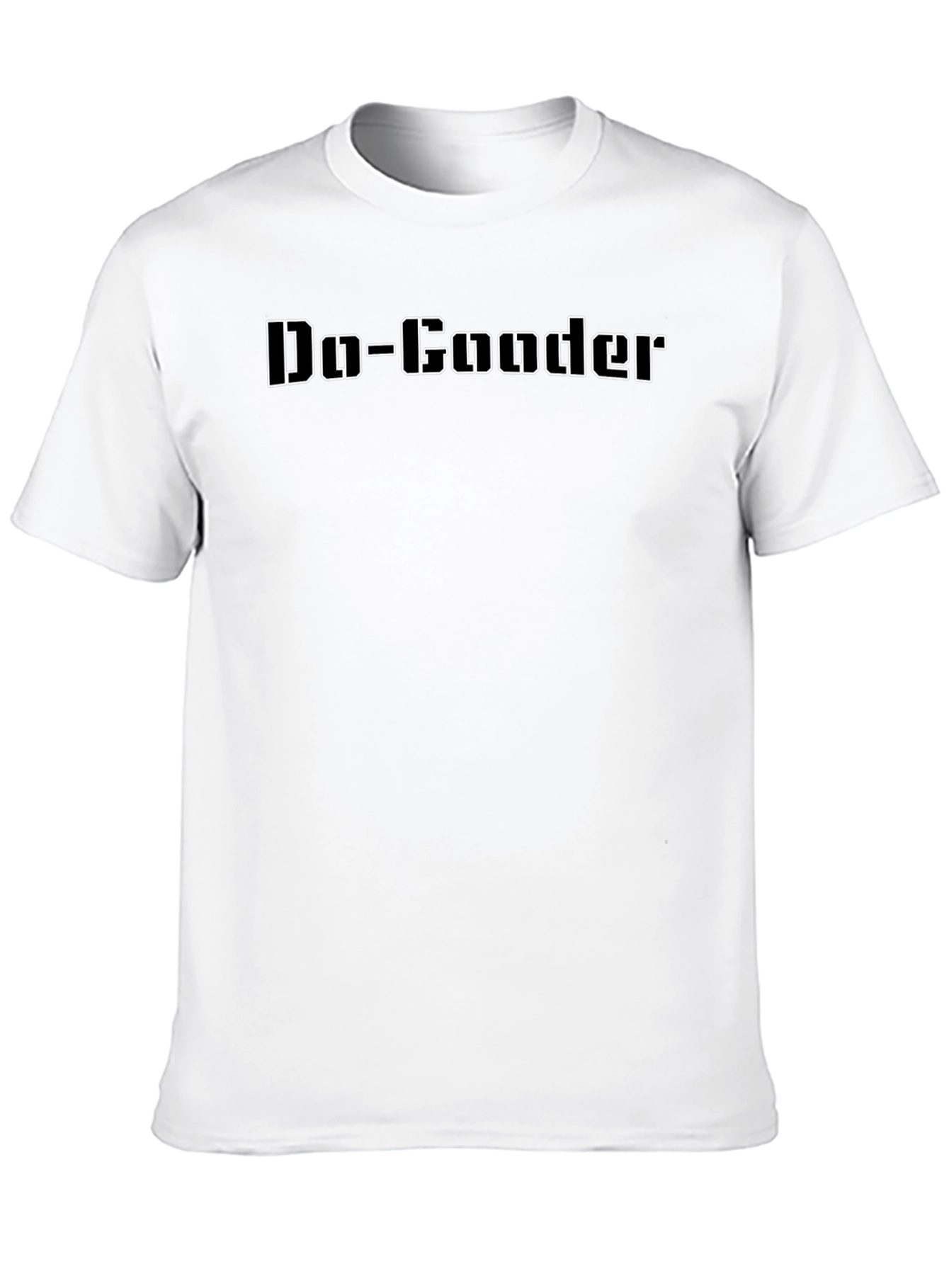 Do-Gooder Black Graphic Tee