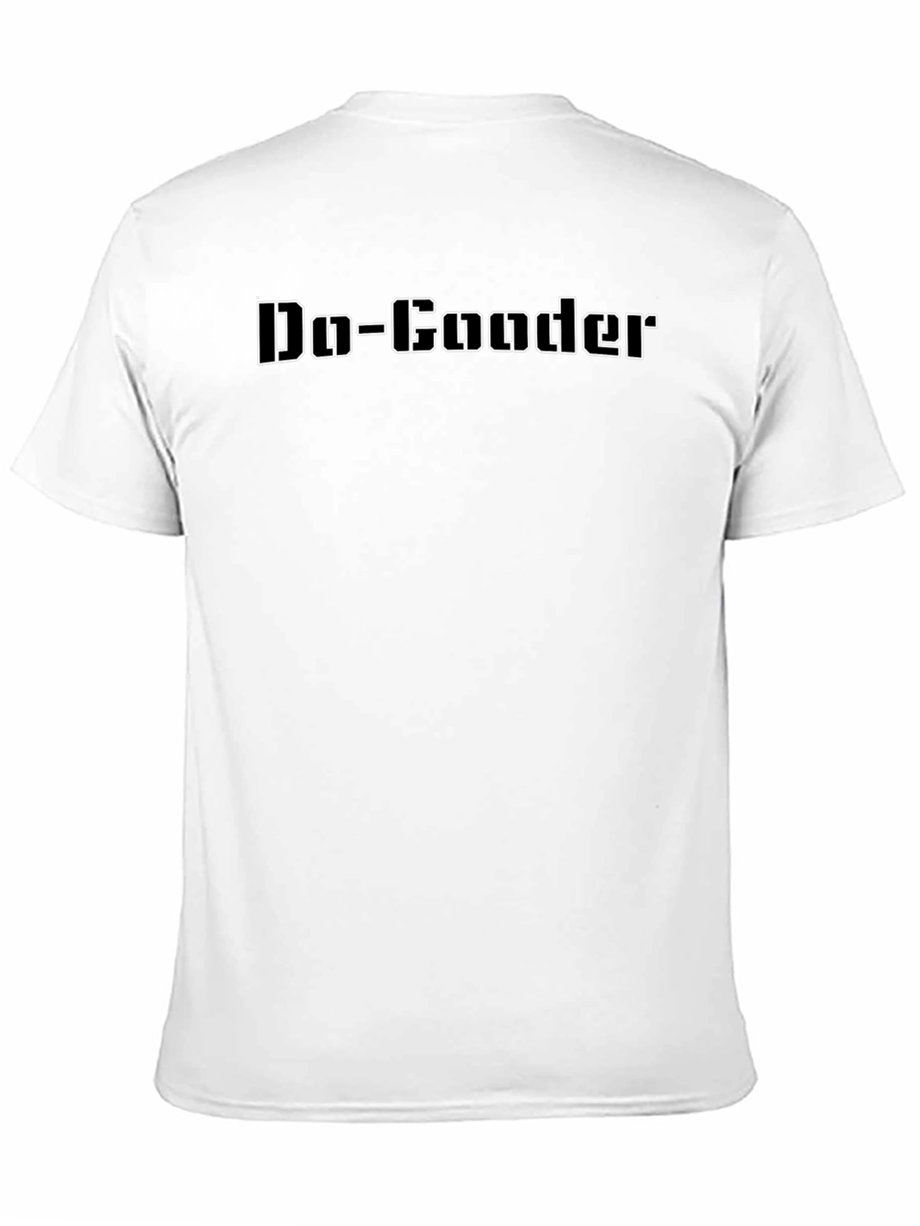 Do-Gooder Black Graphic Tee