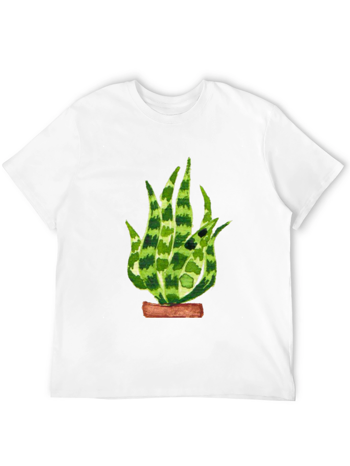 Aloe Vera Plant Graphic T-Shirt