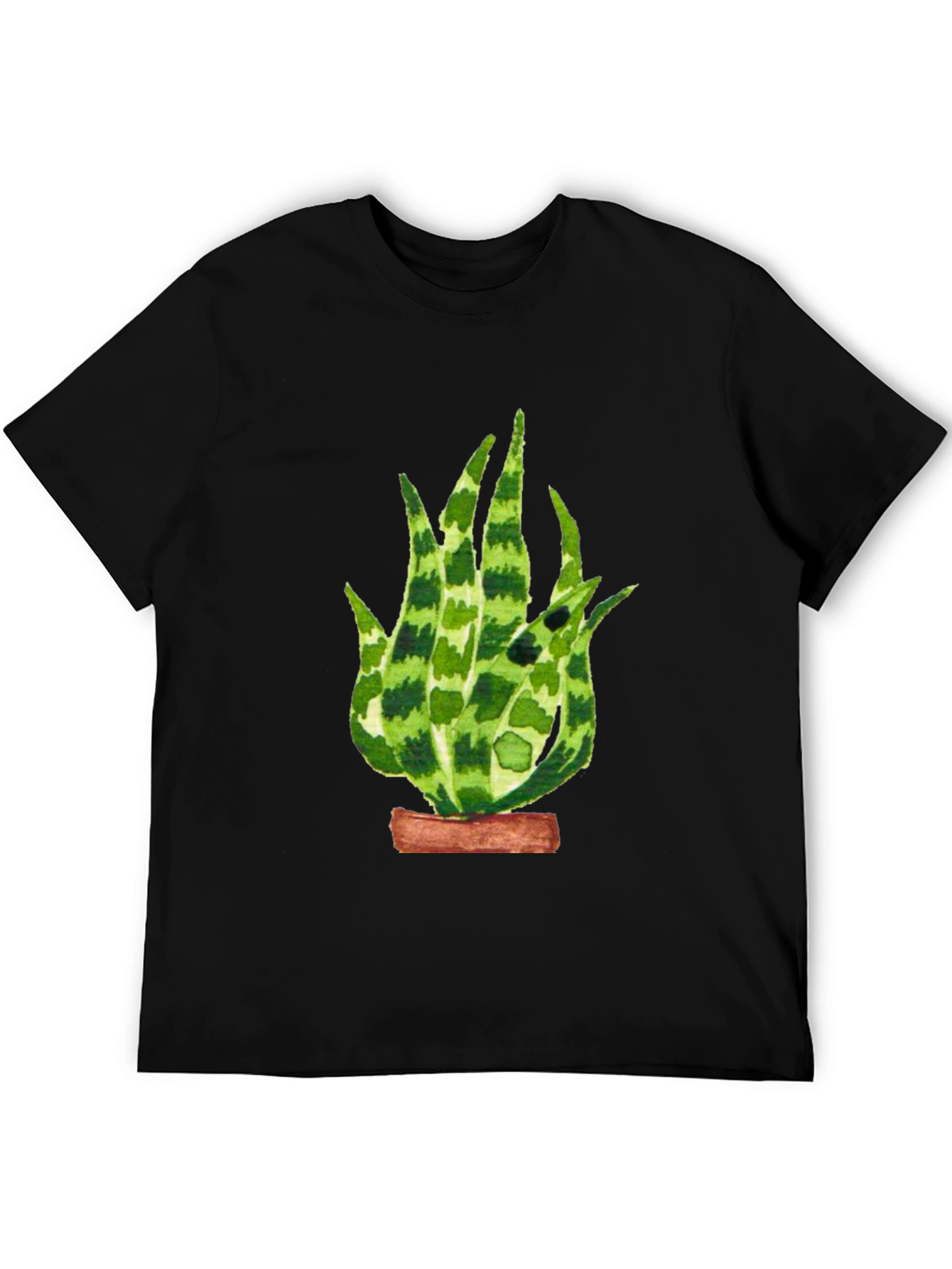 Aloe Vera Plant Graphic T-Shirt