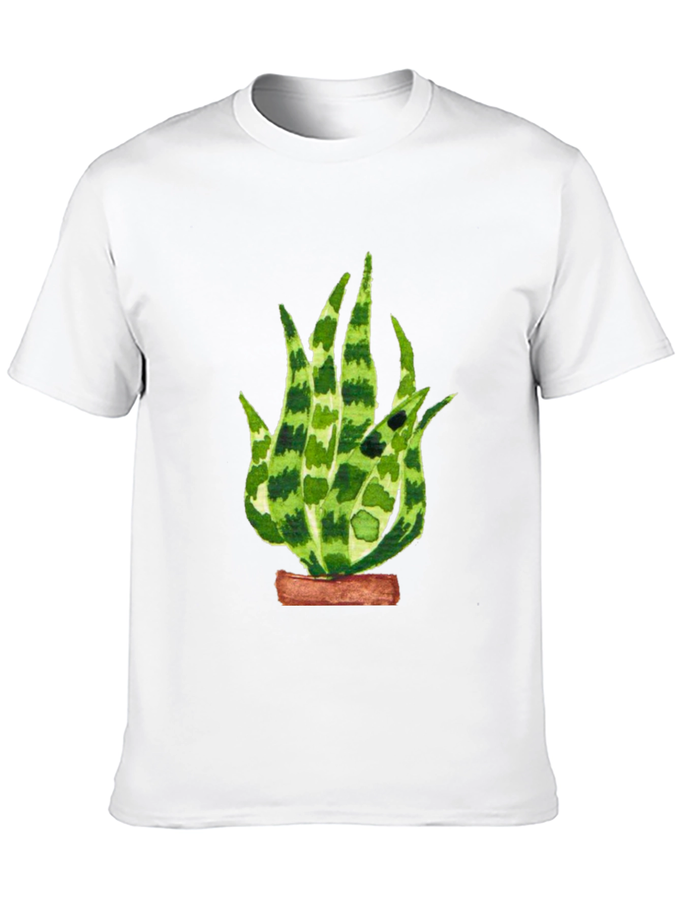 Aloe Vera Plant Graphic T-Shirt