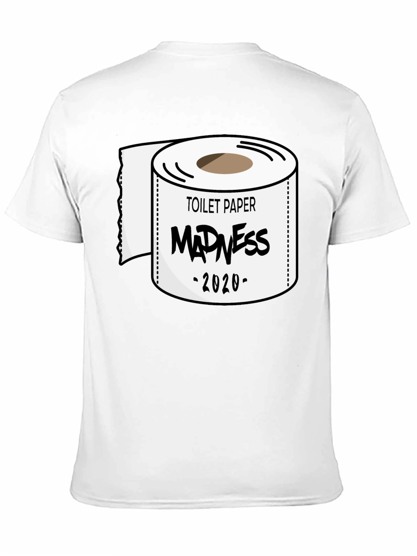 Toilet Paper Madness 2020 Black T-Shirt