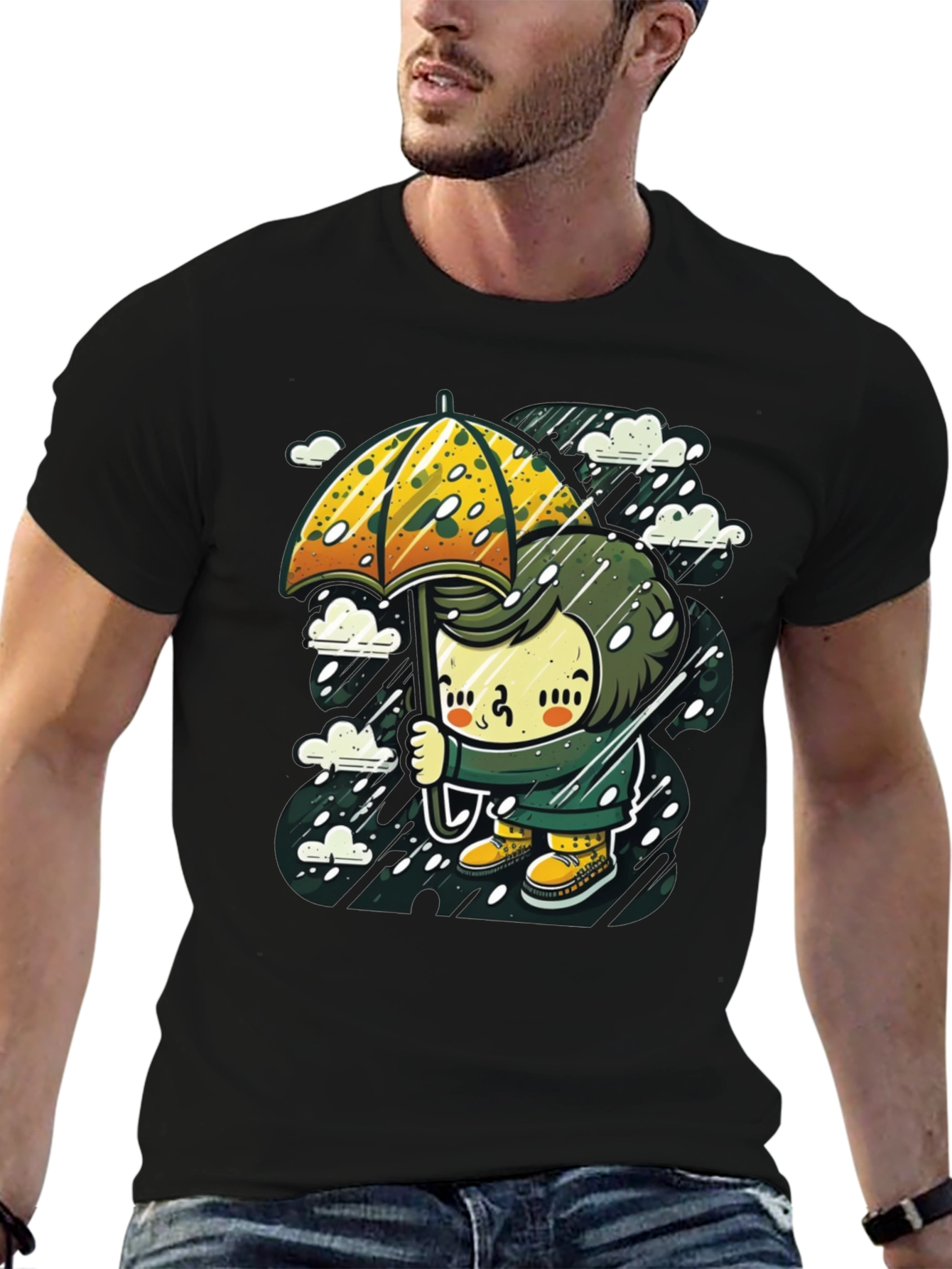 Rainy Day Kid T-Shirt - Cute & Comfy!