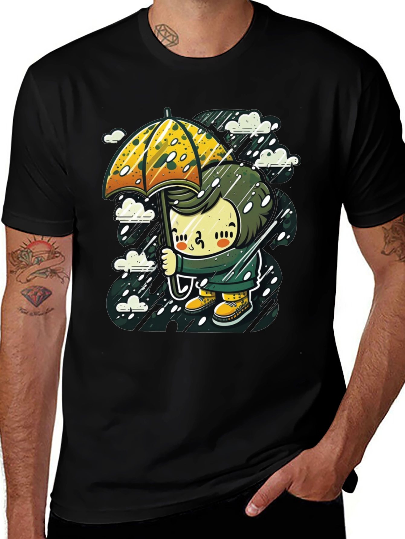 Rainy Day Kid T-Shirt - Cute & Comfy!