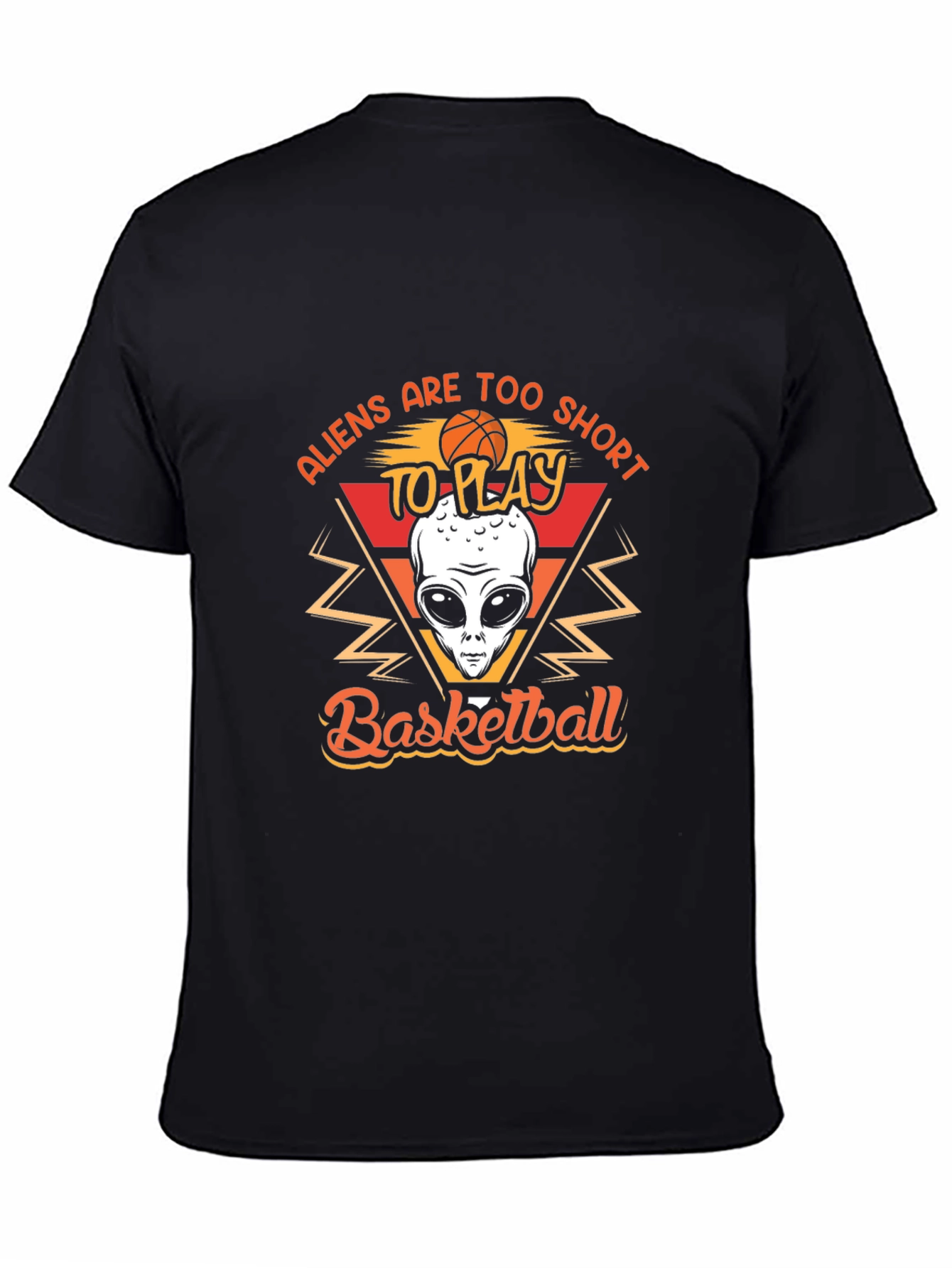 Aliens Basketball Graphic T-Shirt