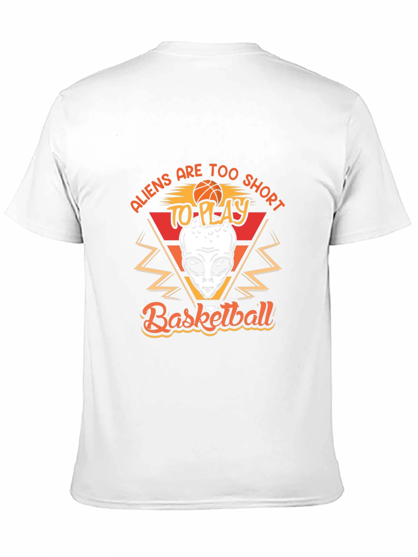 Aliens Basketball Graphic T-Shirt