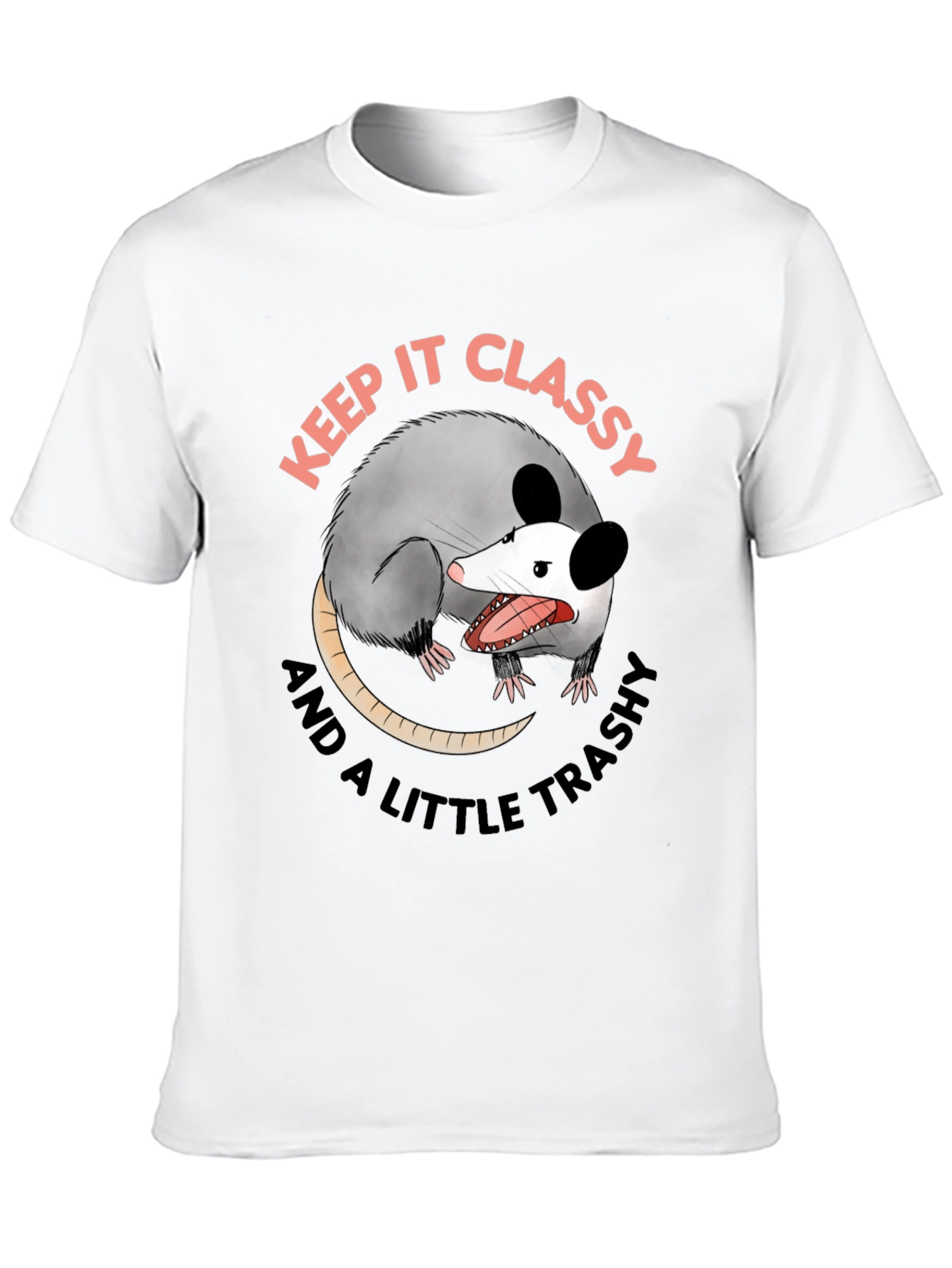 Keep It Classy Opossum Graphic Tee