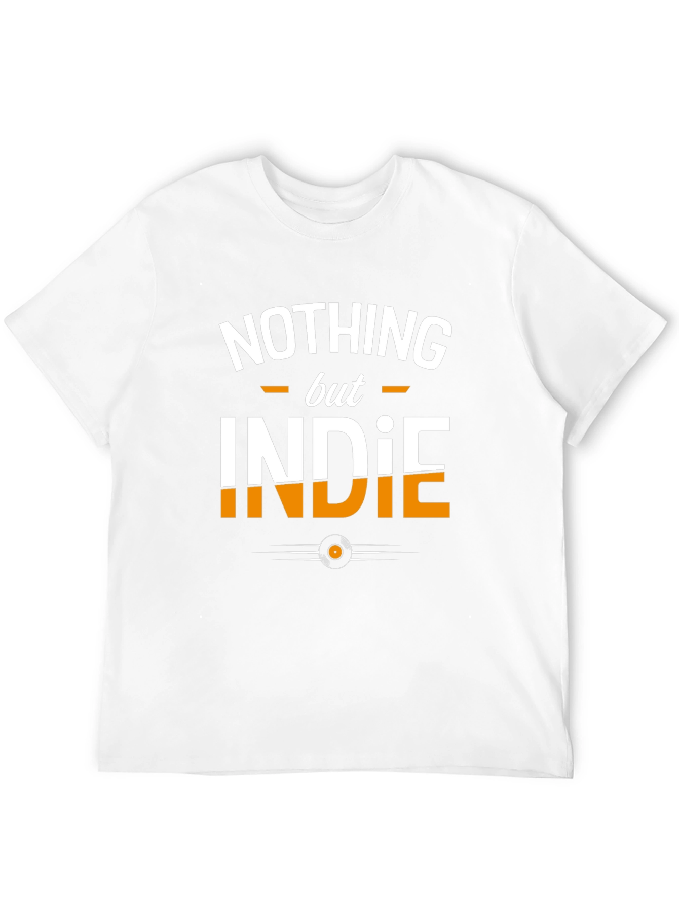 Nothing But Indie Black T-Shirt - Music Lover Tee