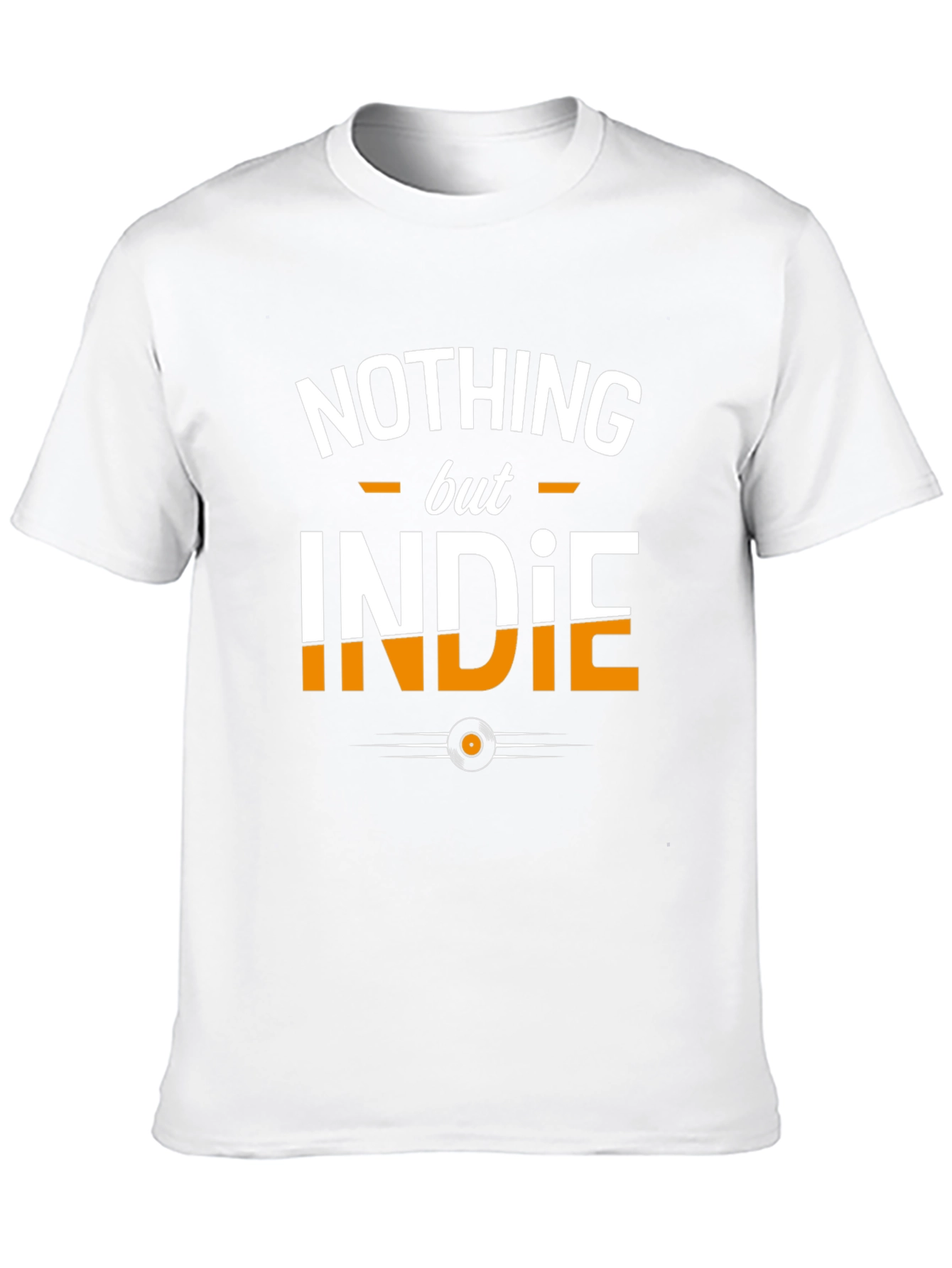 Nothing But Indie Black T-Shirt - Music Lover Tee