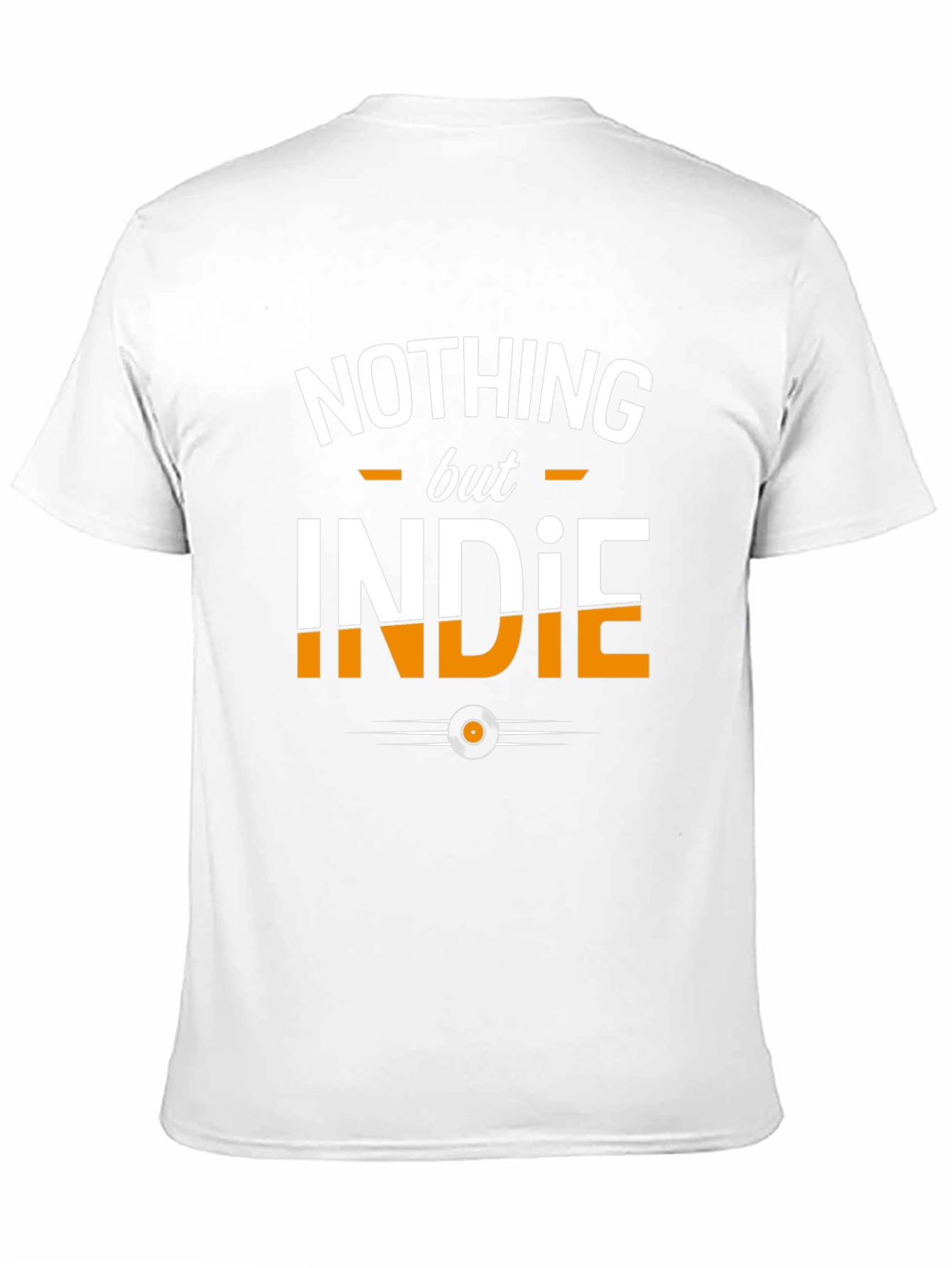 Nothing But Indie Black T-Shirt - Music Lover Tee