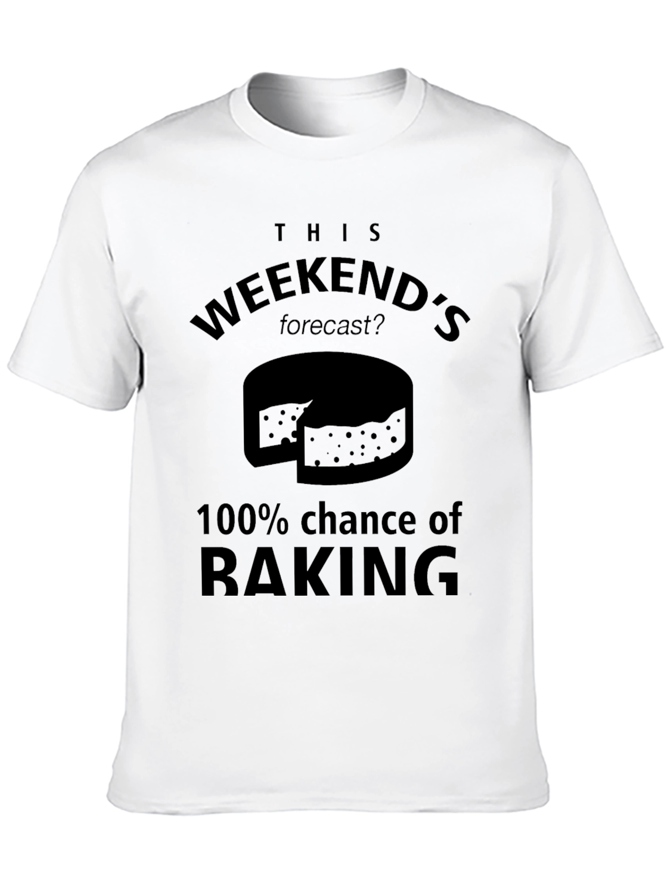 Funny Cheese Lover T-Shirt - Weekend Raking Forecast