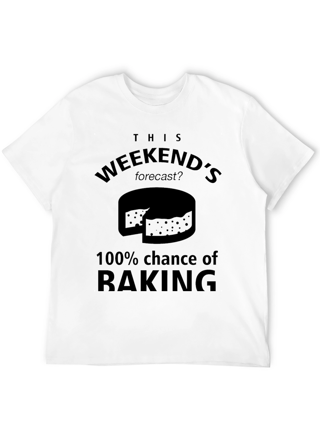 Funny Cheese Lover T-Shirt - Weekend Raking Forecast