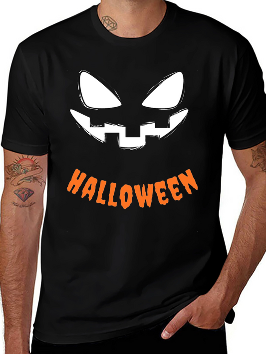 Halloween Pumpkin Face T-Shirt