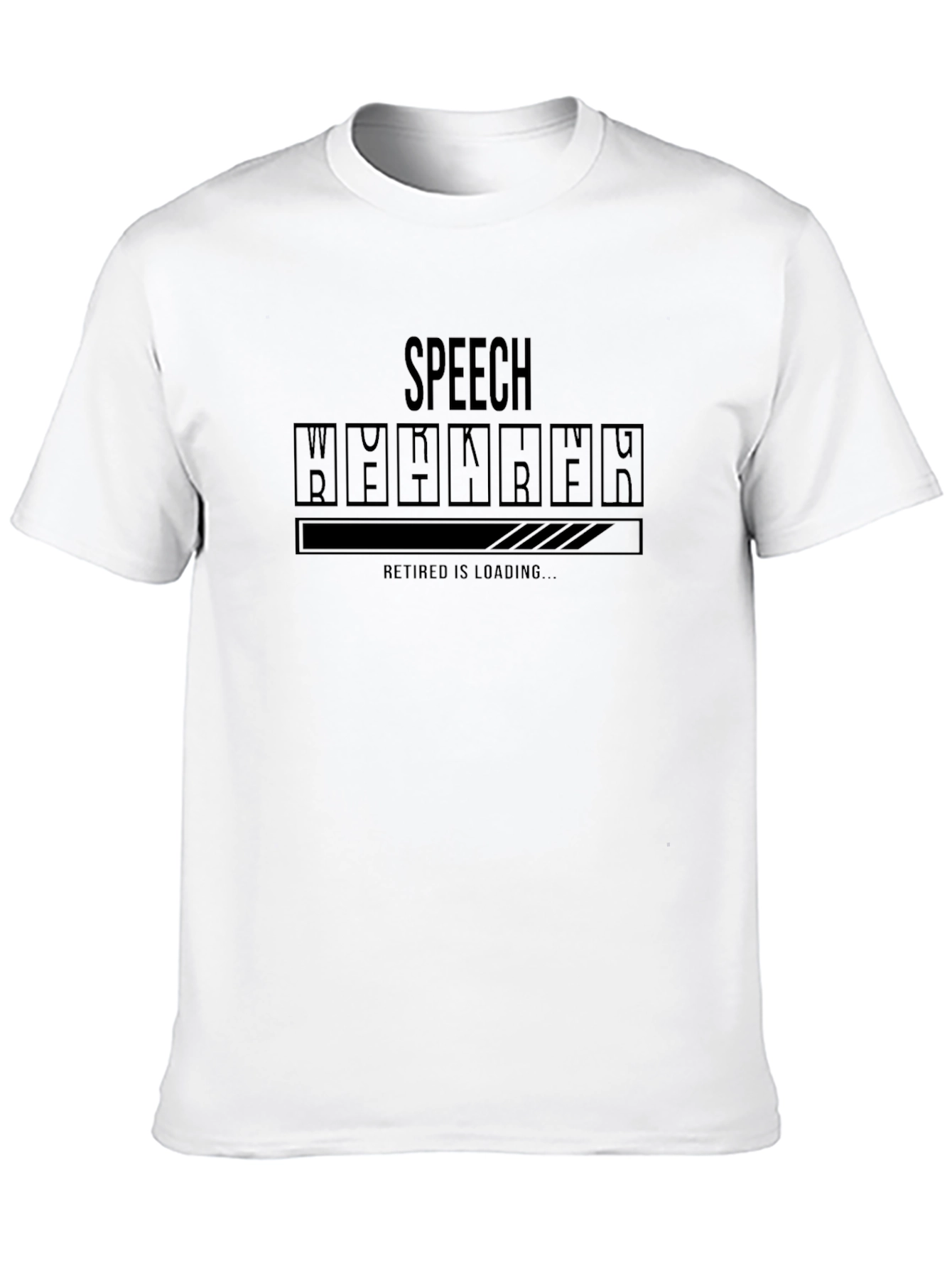 Speech Worker Retirement Loading T-Shirt