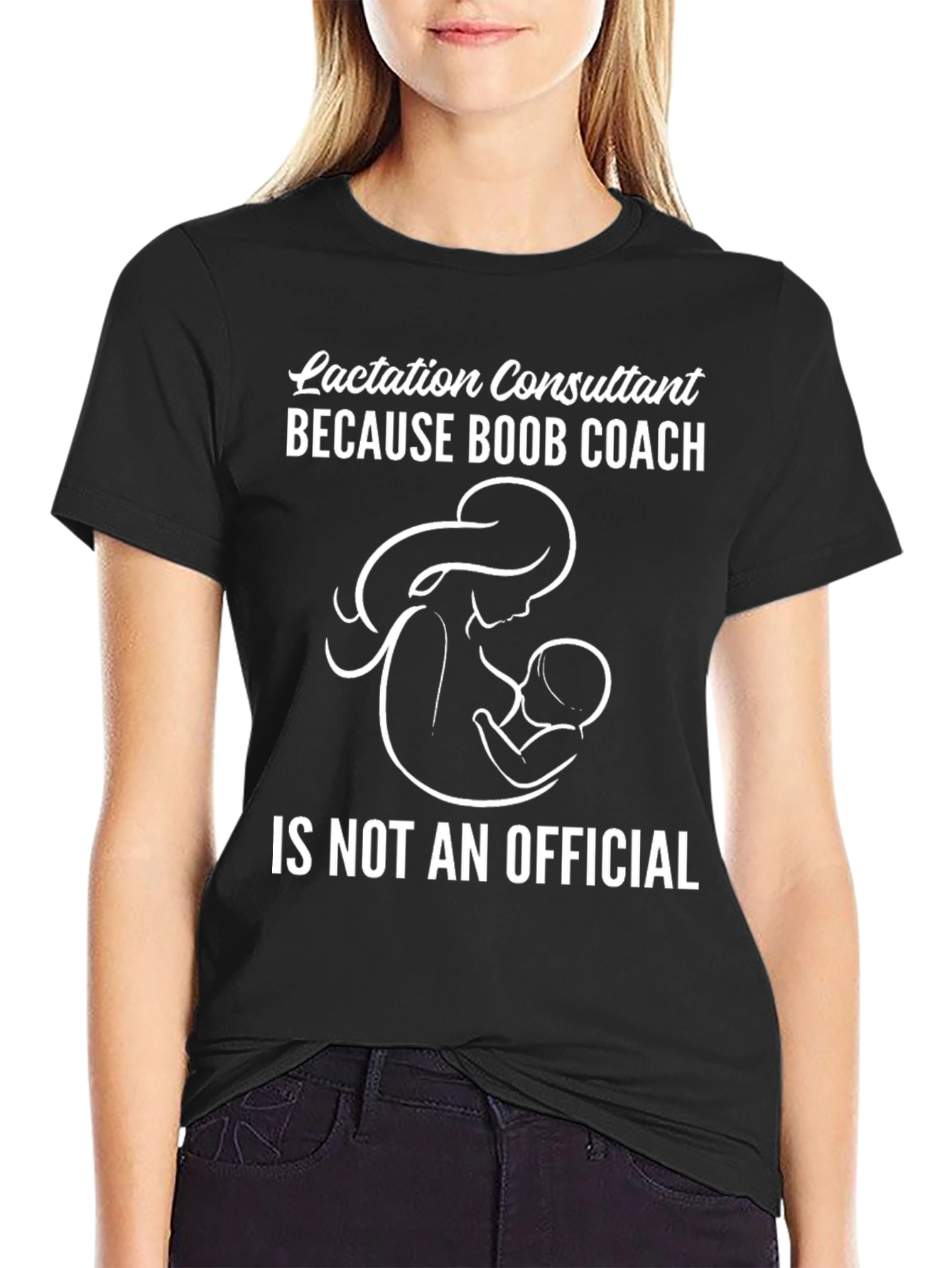 Lactation Consultant Humor T-Shirt - Boob Coach