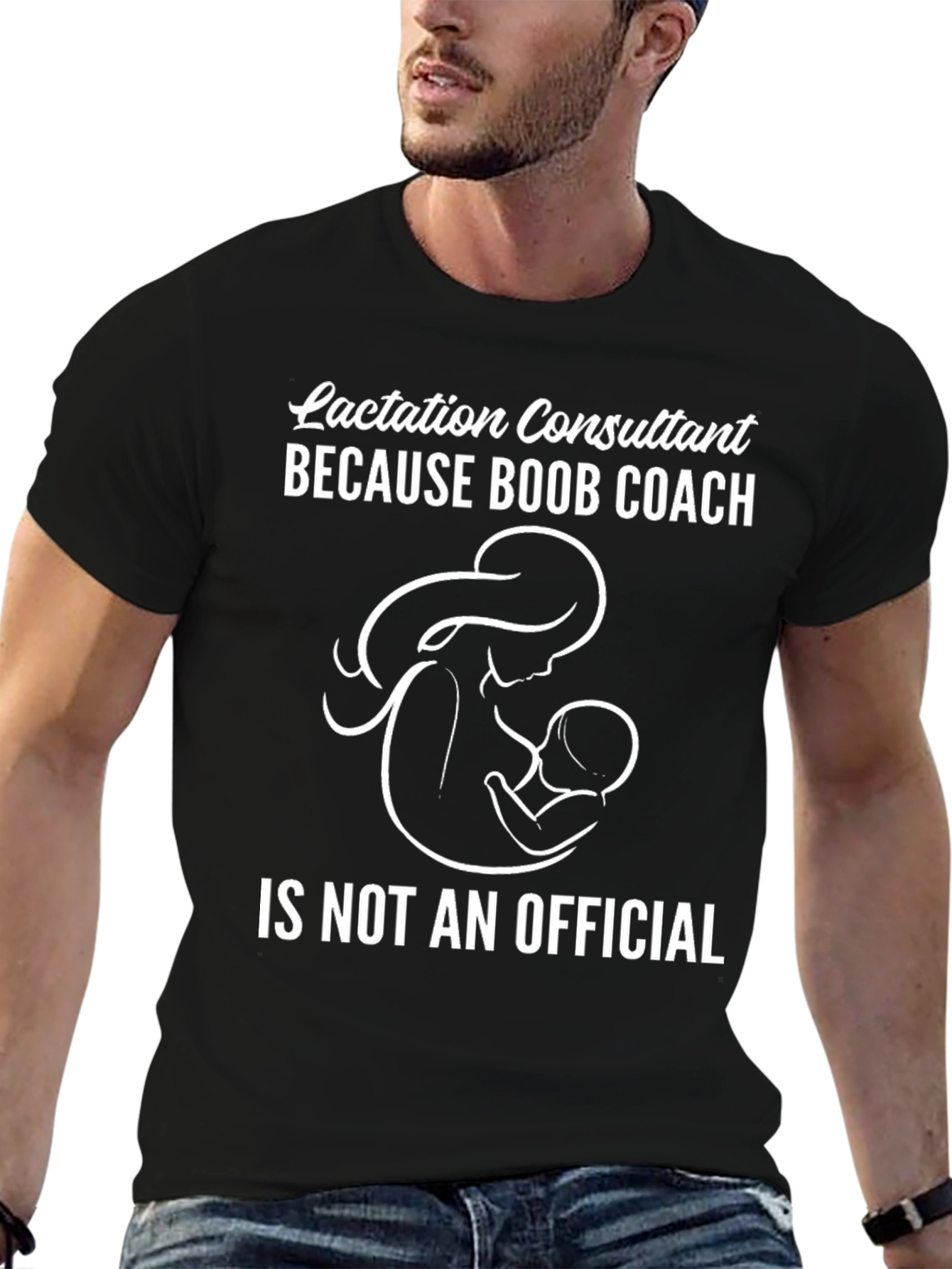 Lactation Consultant Humor T-Shirt - Boob Coach