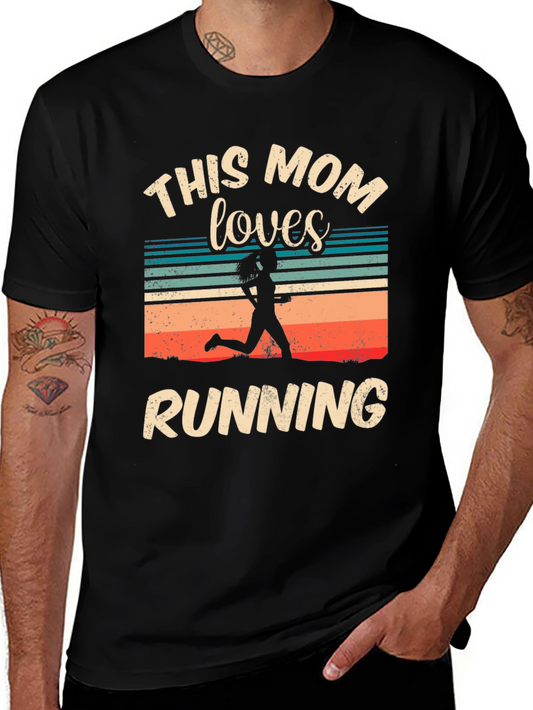 This Mom Loves Running T-Shirt