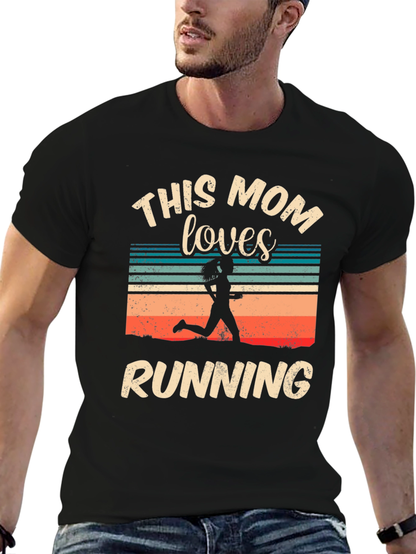 This Mom Loves Running T-Shirt