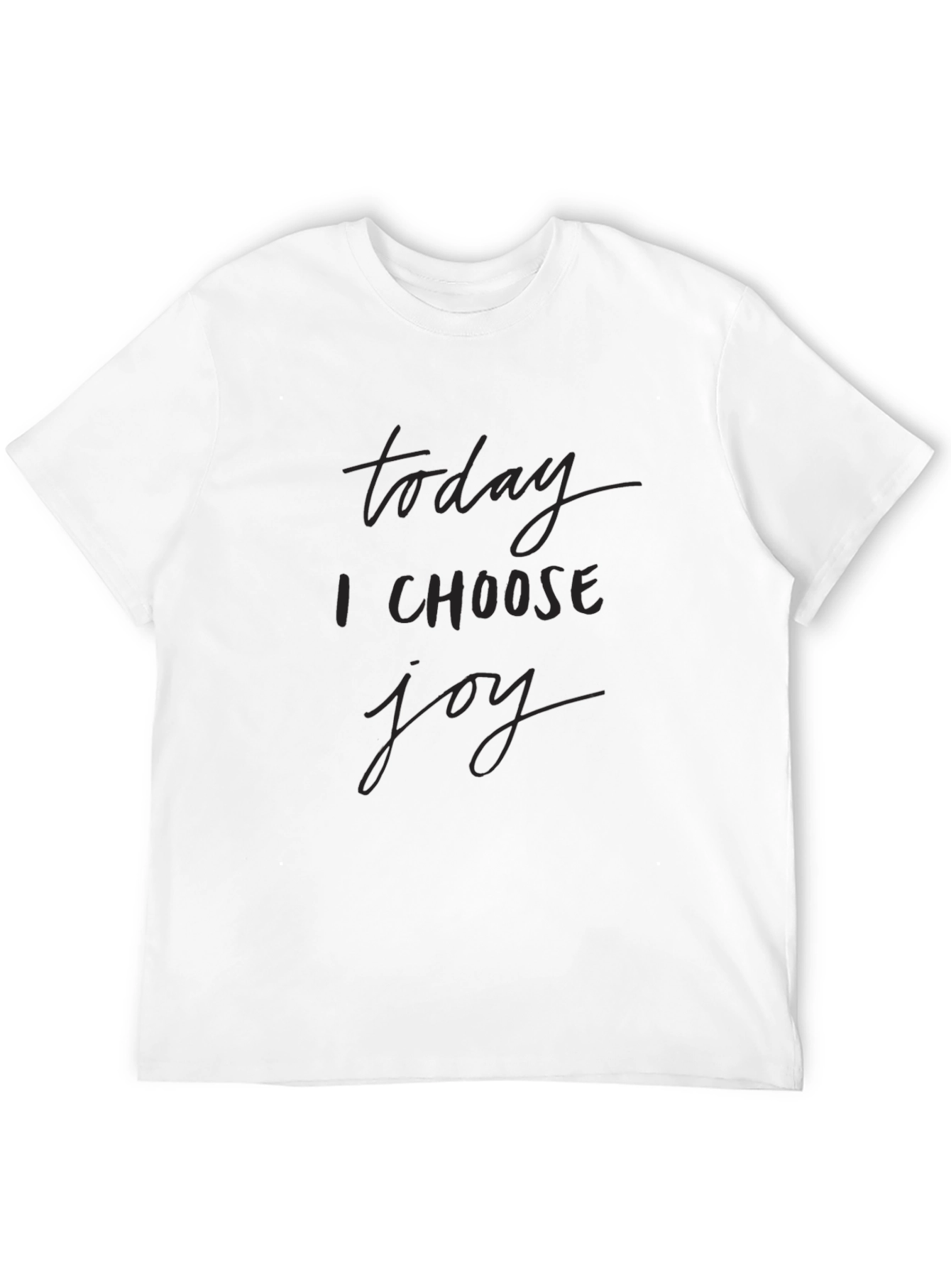 Choose Joy T-Shirt - Inspirational Positive Vibes