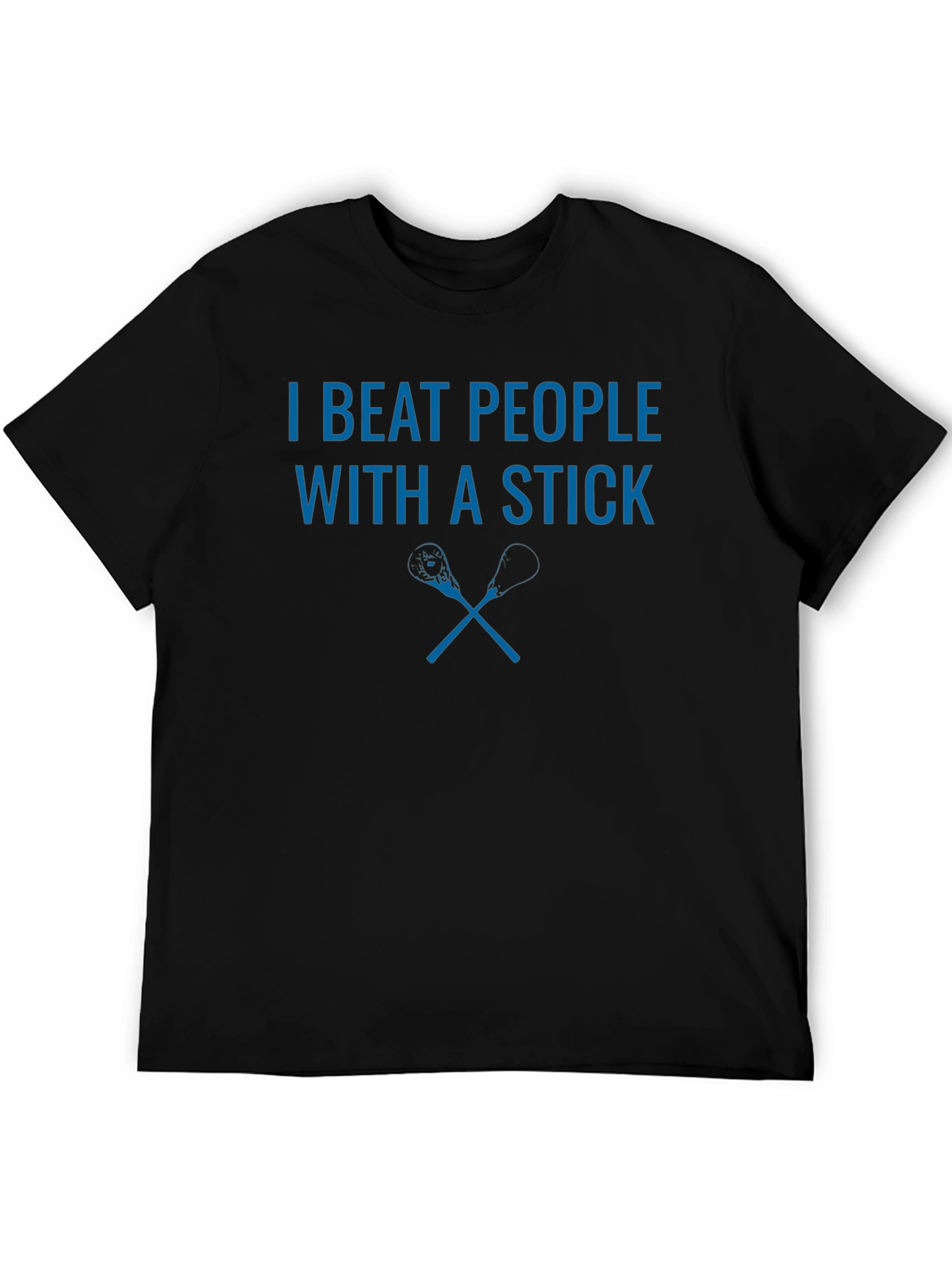 I Beat People With a Stick Graphic Tee