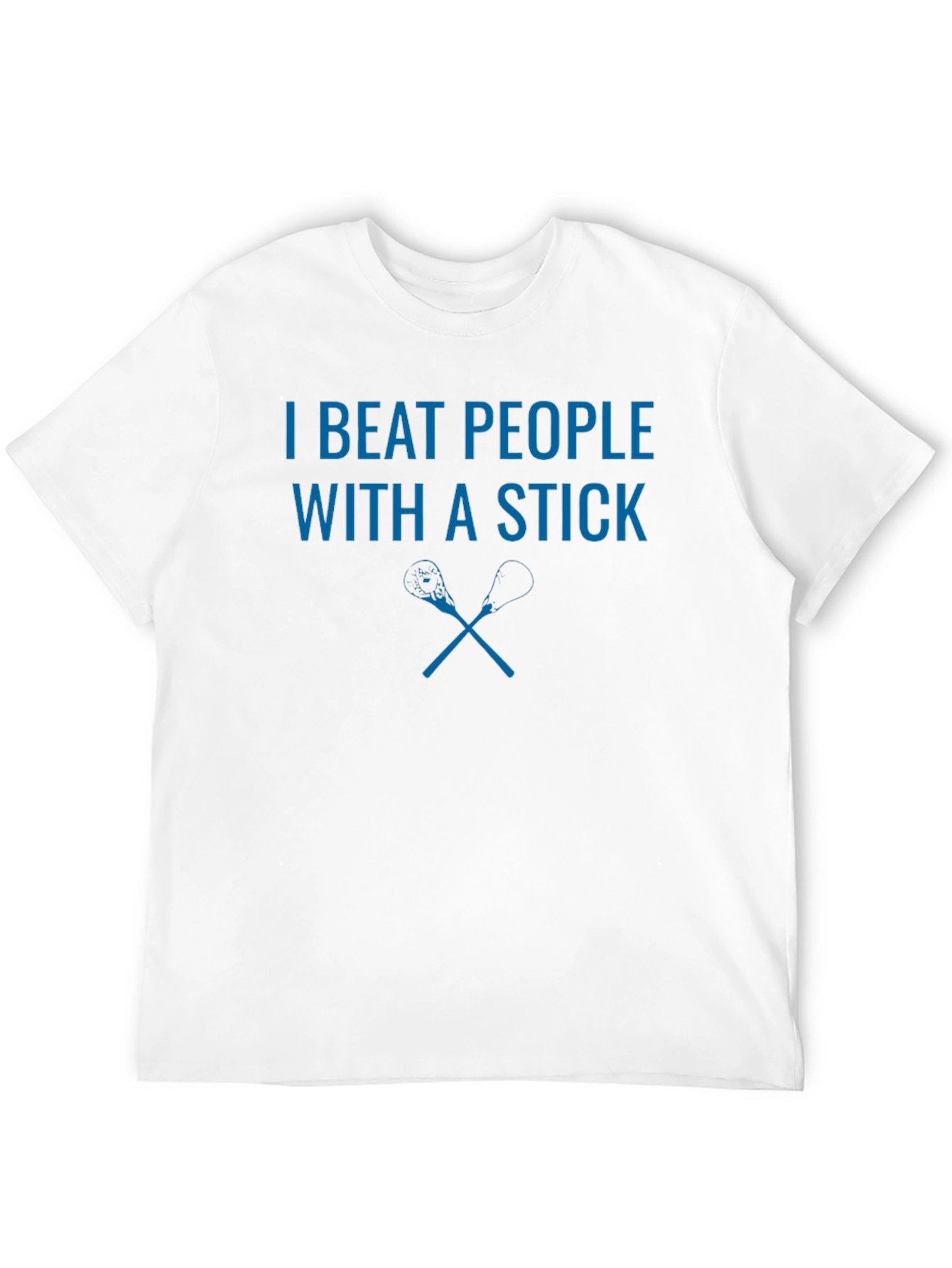 I Beat People With a Stick Graphic Tee