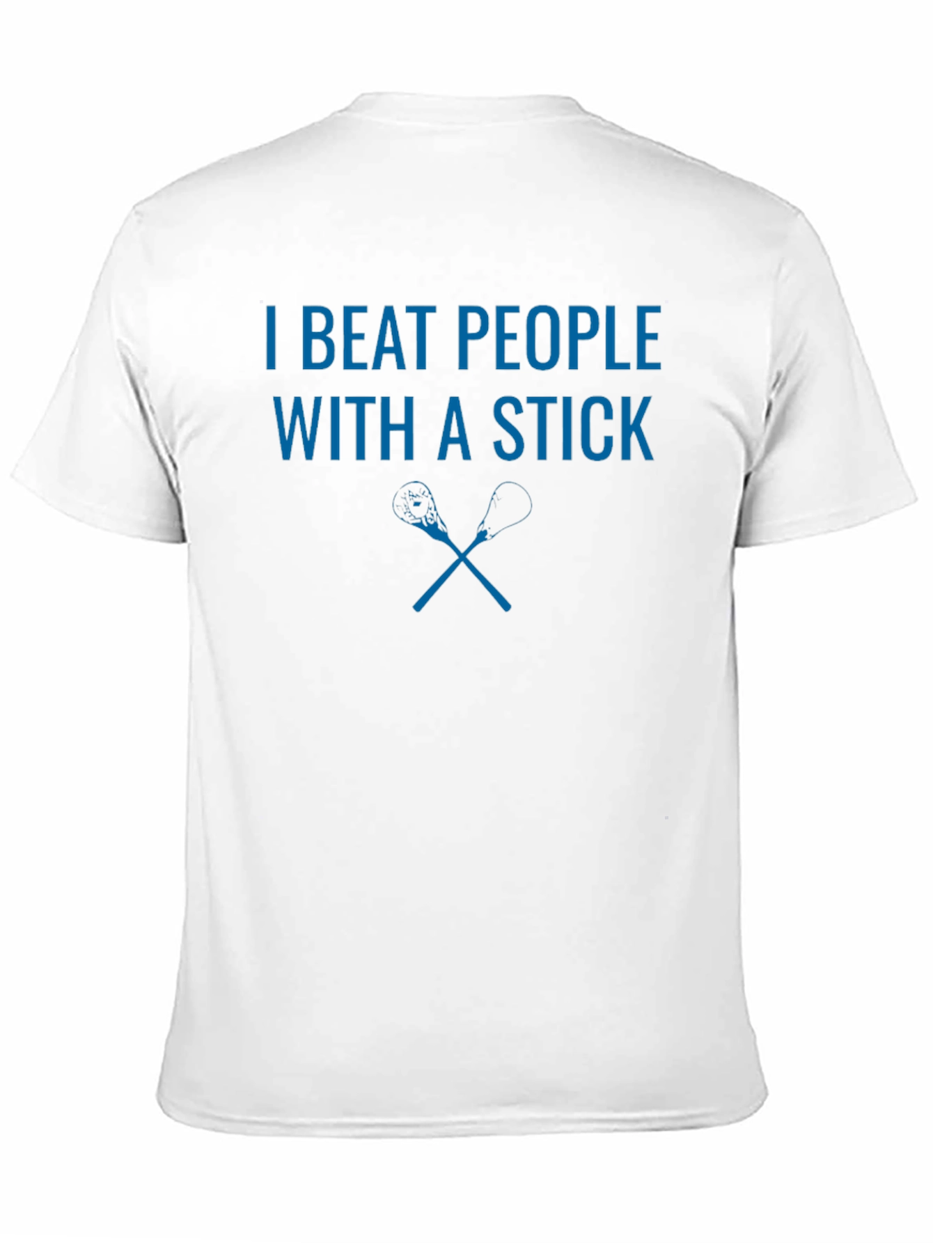 I Beat People With a Stick Graphic Tee