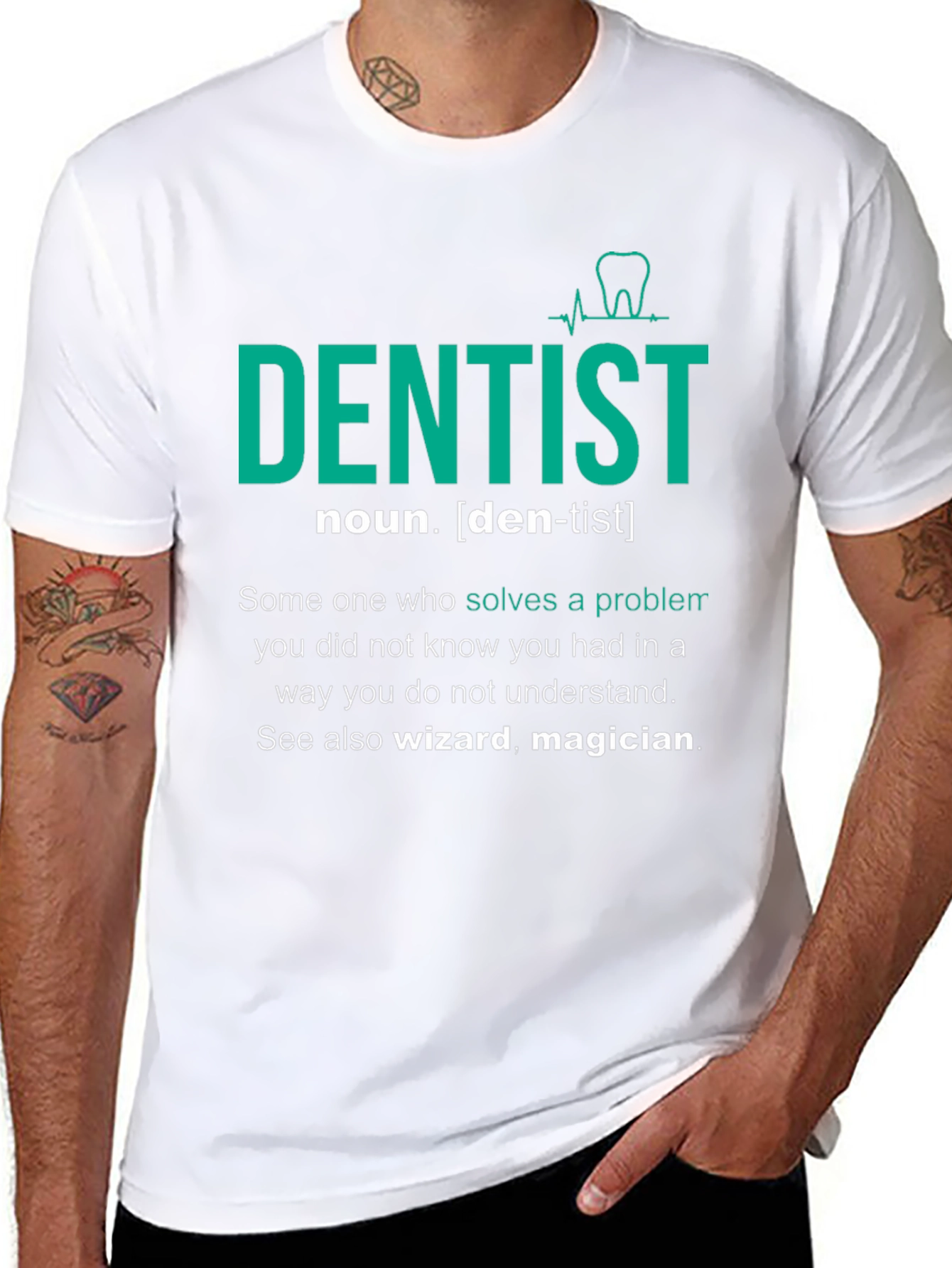 Dentist Definition T-Shirt - Gift for Dental Professionals