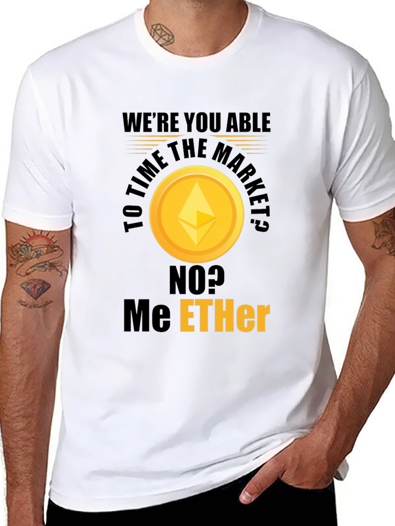 Ethereum Market T-Shirt - Crypto Humor