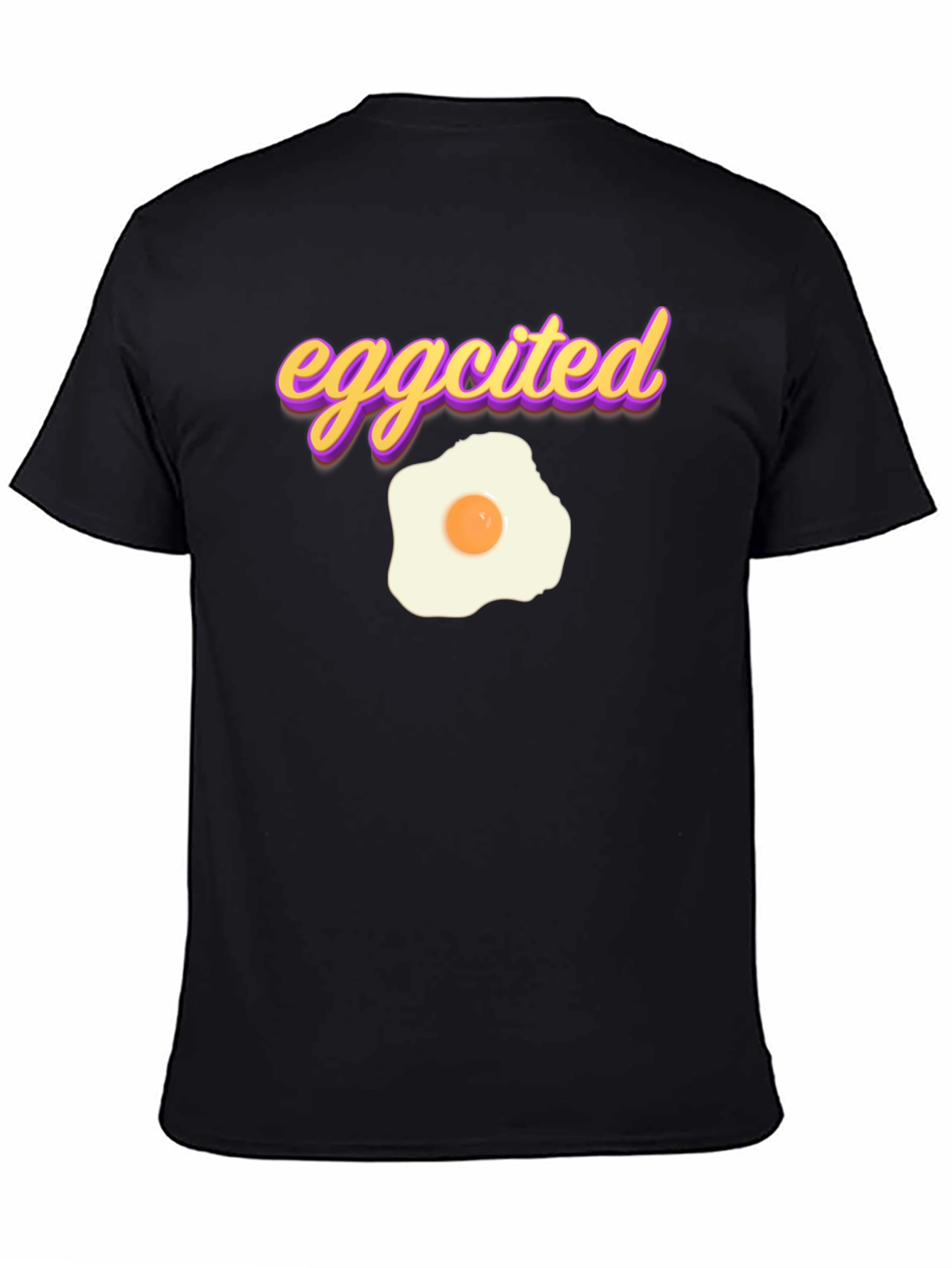Eggcited T-Shirt - Funny Breakfast Foodie Tee