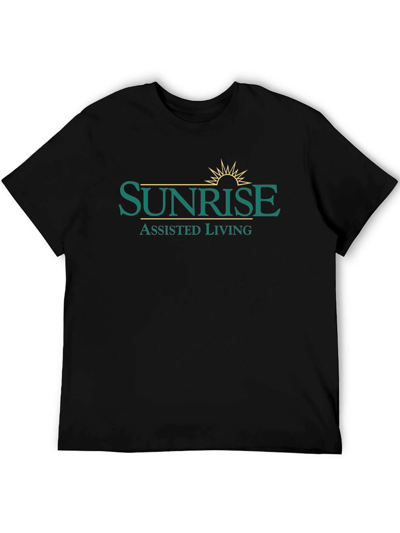 Sunrise Assisted Living Black T-Shirt