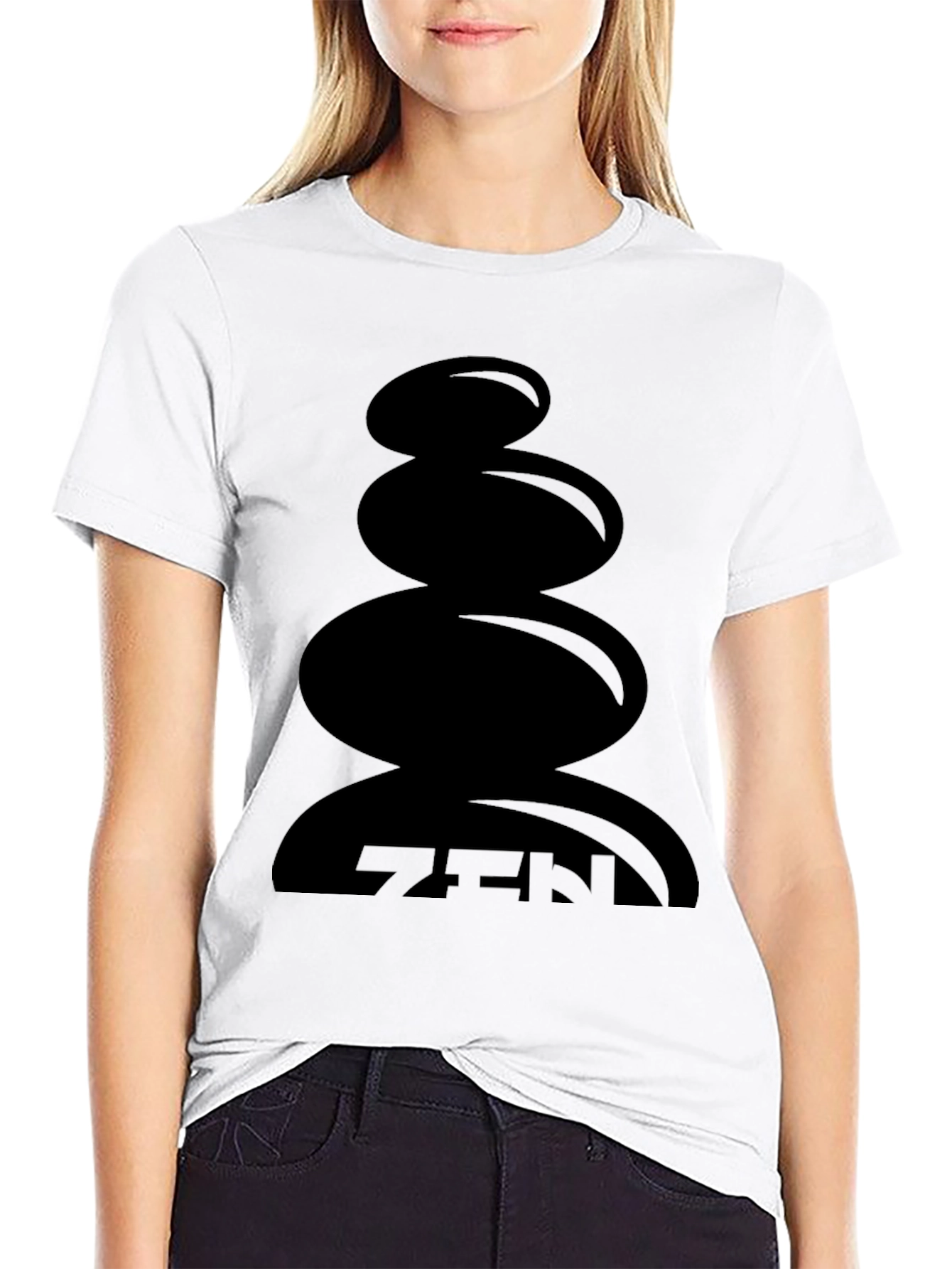 Zen Stones Graphic T-Shirt - Relaxed Fit