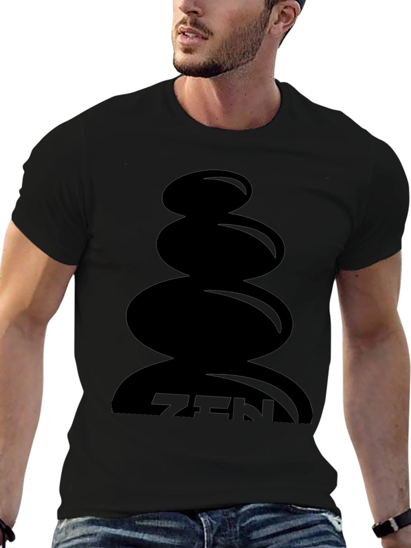 Zen Stones Graphic T-Shirt - Relaxed Fit