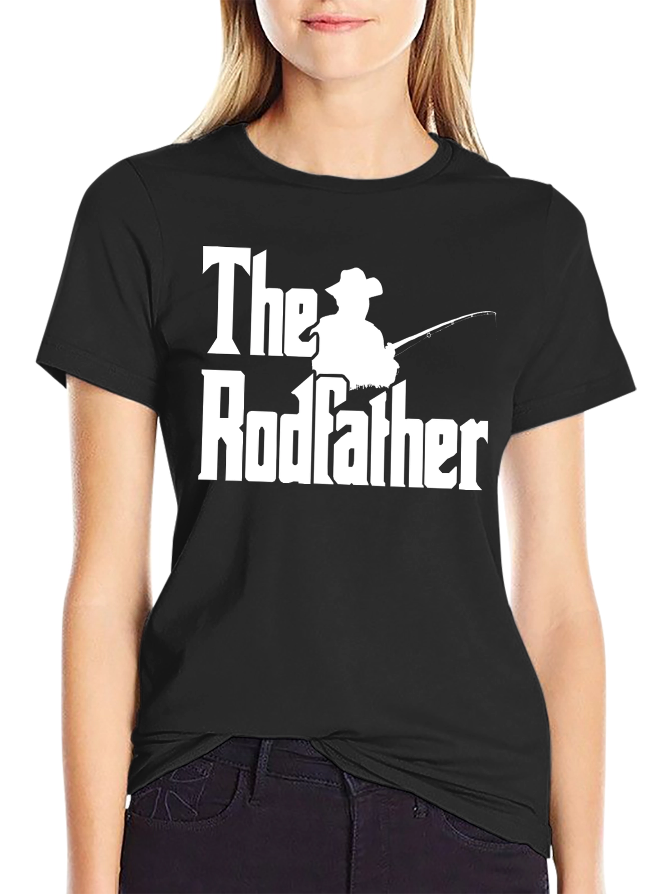 The Rodfather Fishing T-Shirt - Funny Angler Gift