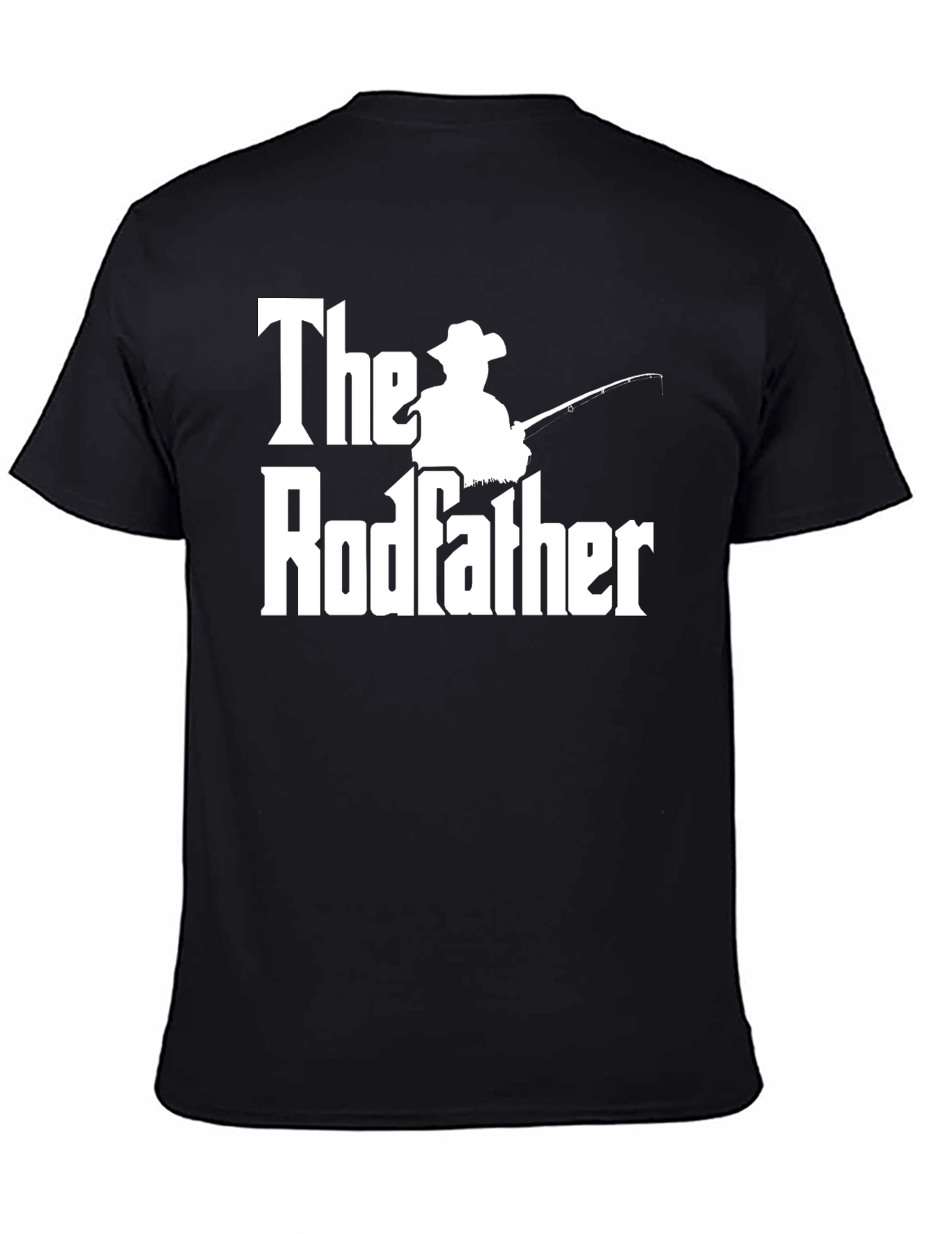The Rodfather Fishing T-Shirt - Funny Angler Gift