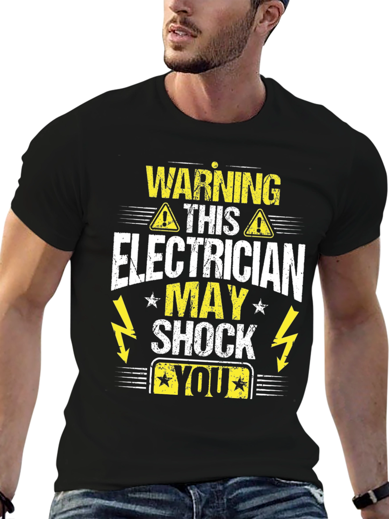 Warning Electrician May Shock You T-Shirt