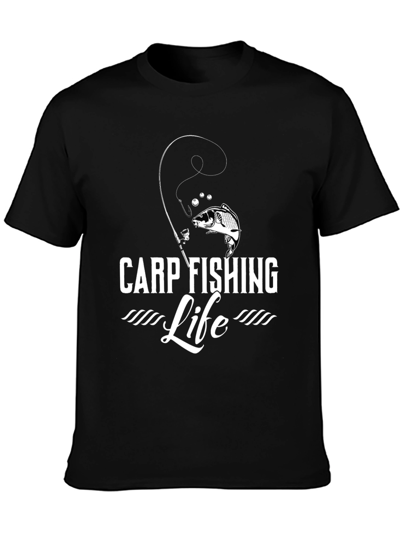 Carp Fishing Life T-Shirt - Angler Tee