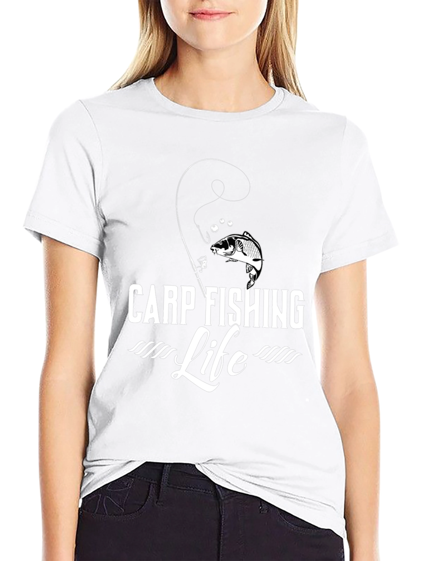 Carp Fishing Life T-Shirt - Angler Tee