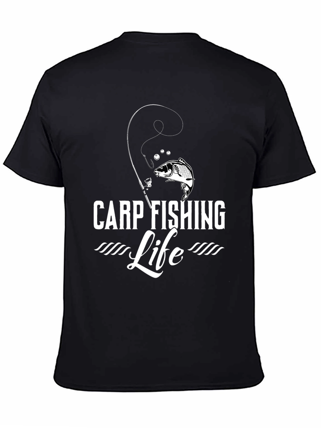 Carp Fishing Life T-Shirt - Angler Tee