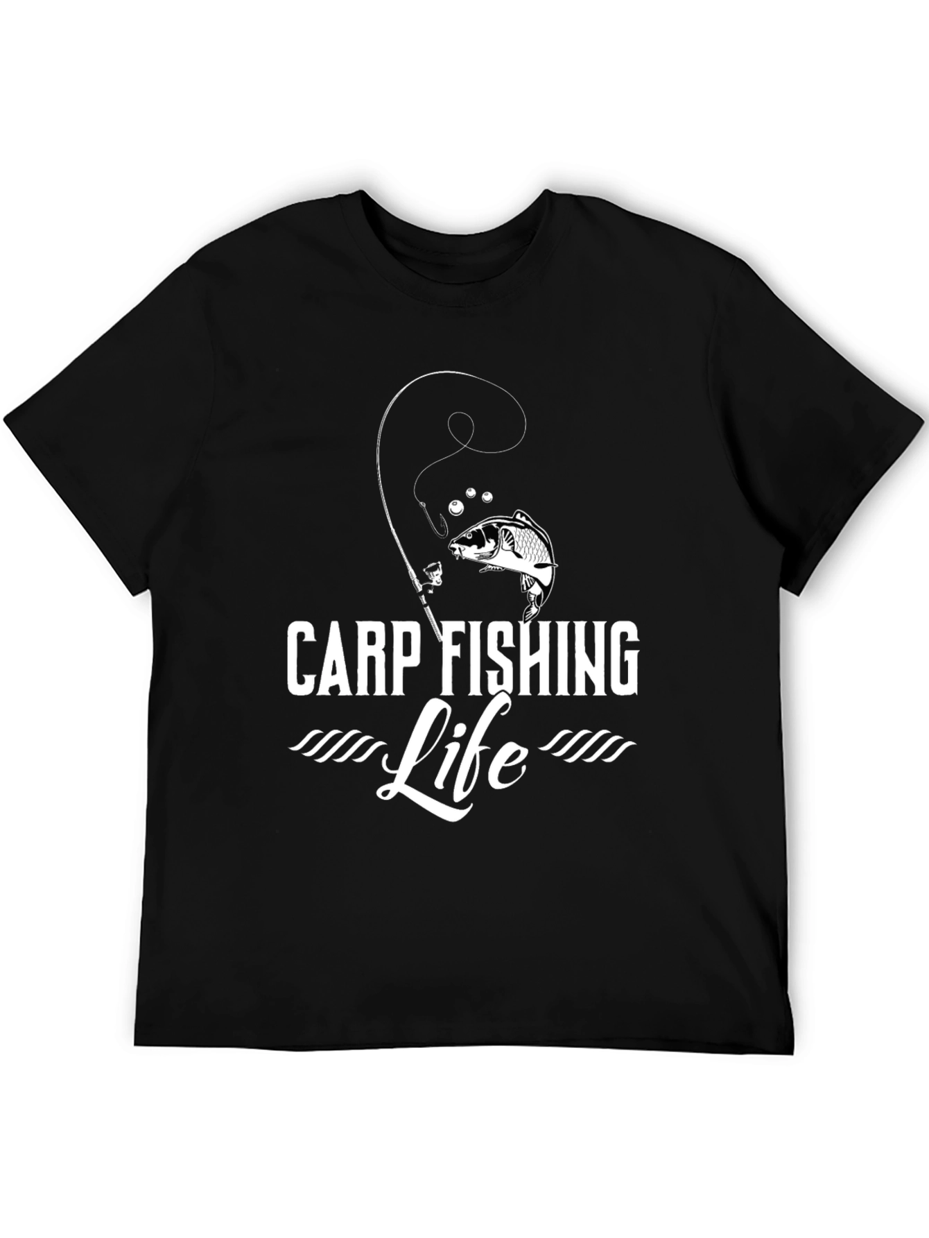 Carp Fishing Life T-Shirt - Angler Tee