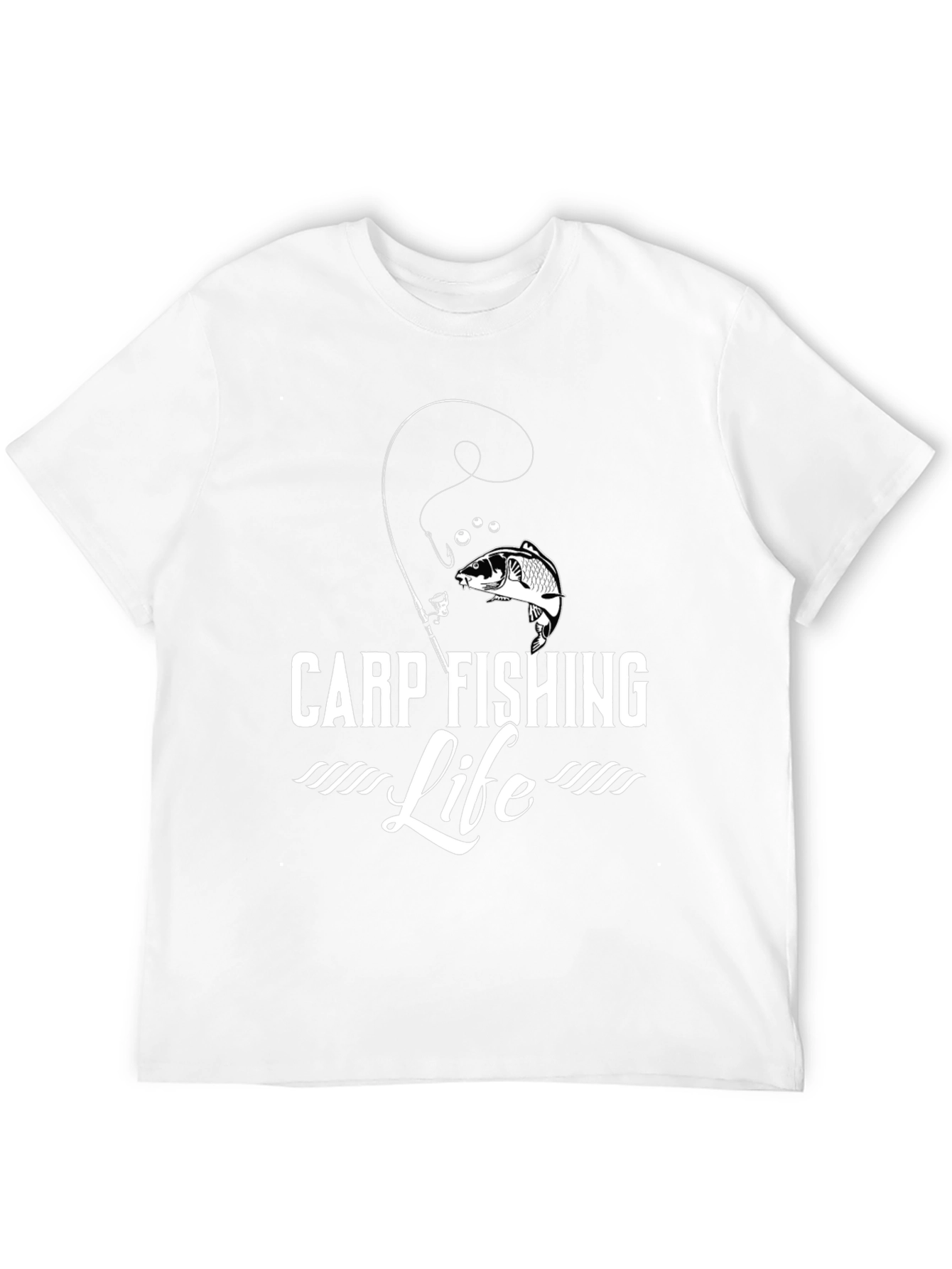 Carp Fishing Life T-Shirt - Angler Tee