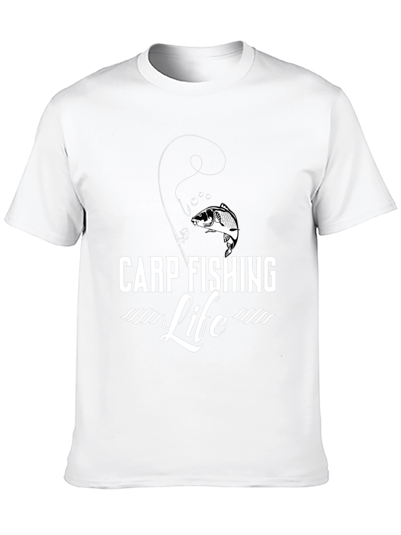 Carp Fishing Life T-Shirt - Angler Tee