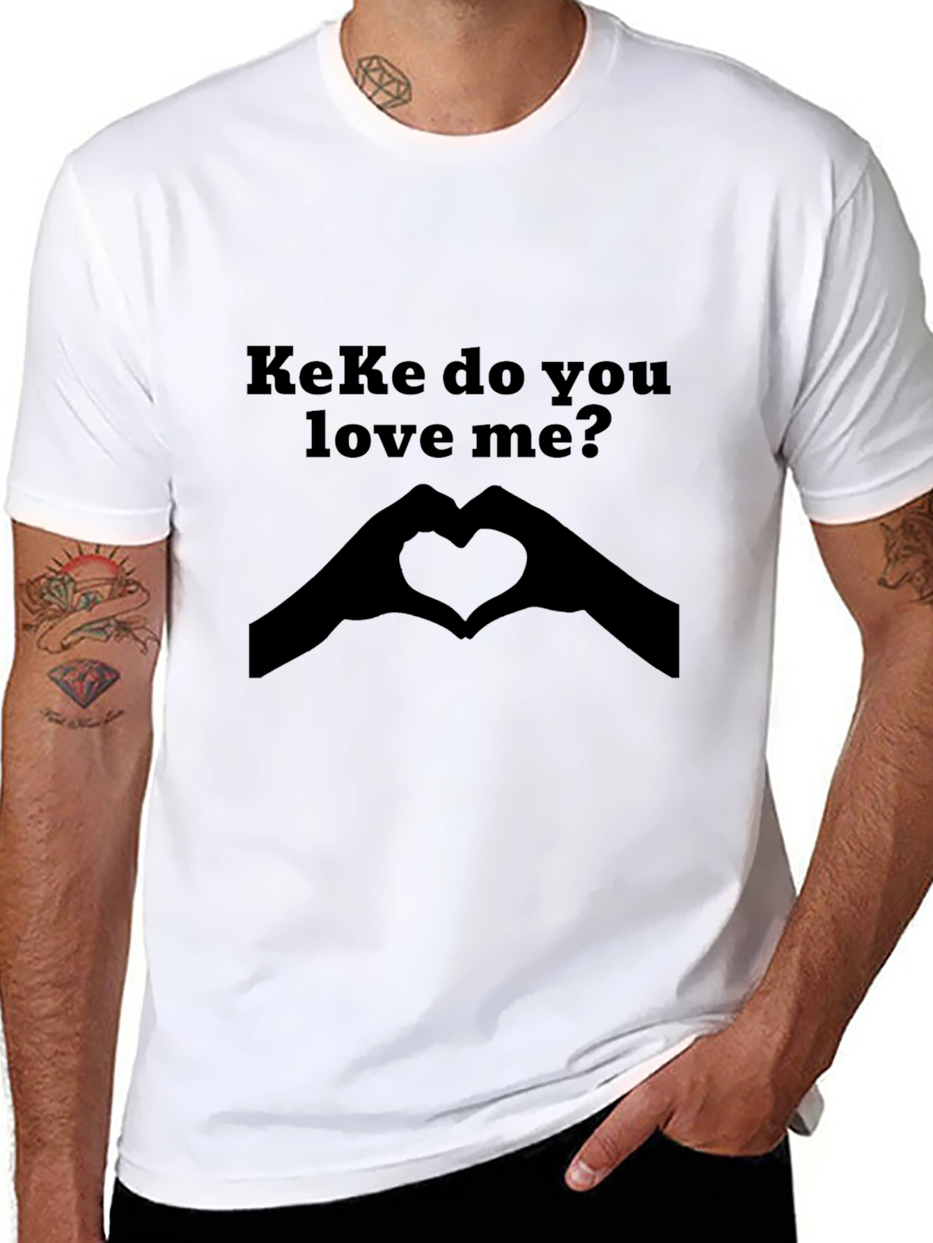Keke Do You Love Me? Graphic T-Shirt