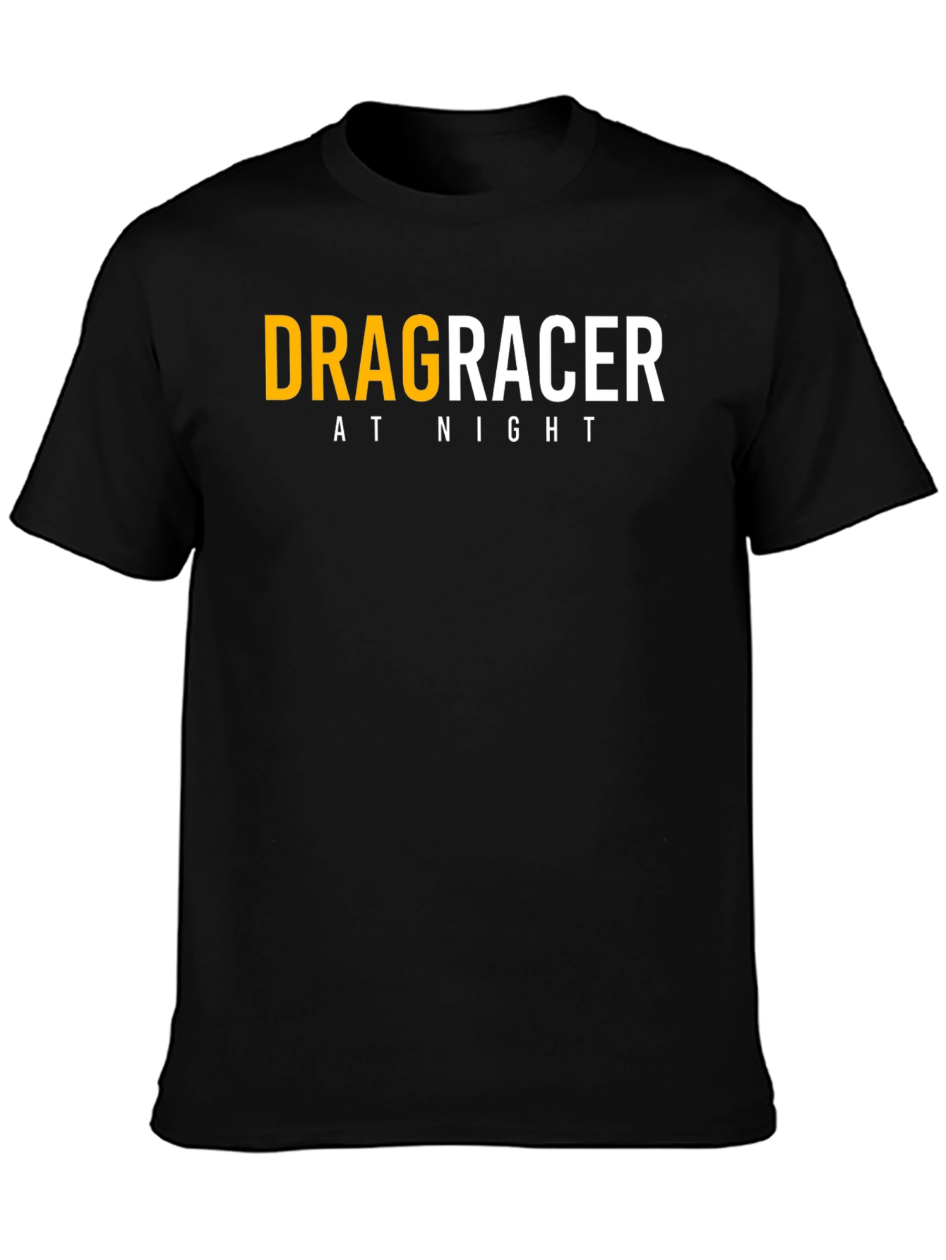 Drag Racer at Night Graphic T-Shirt