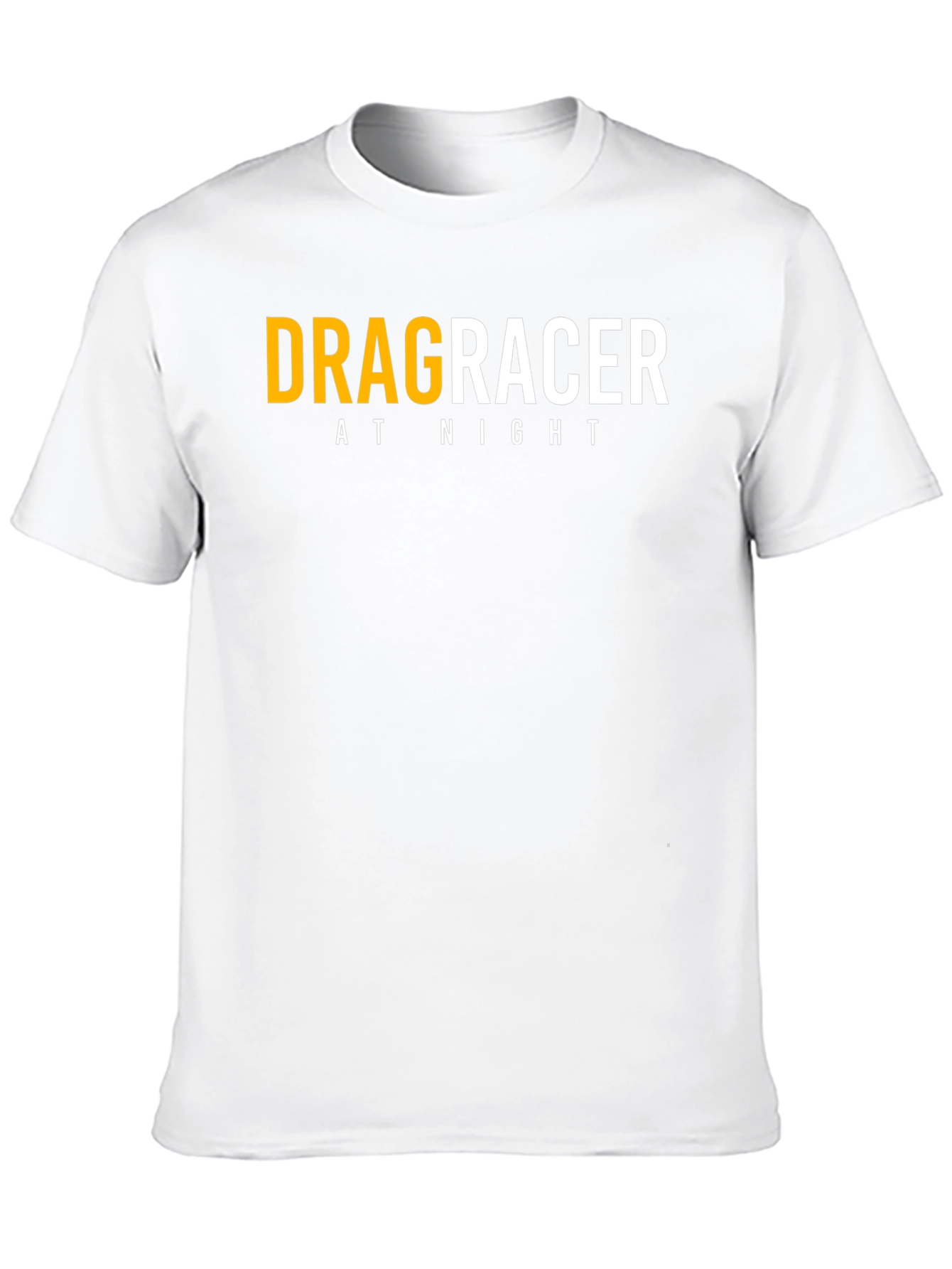 Drag Racer at Night Graphic T-Shirt