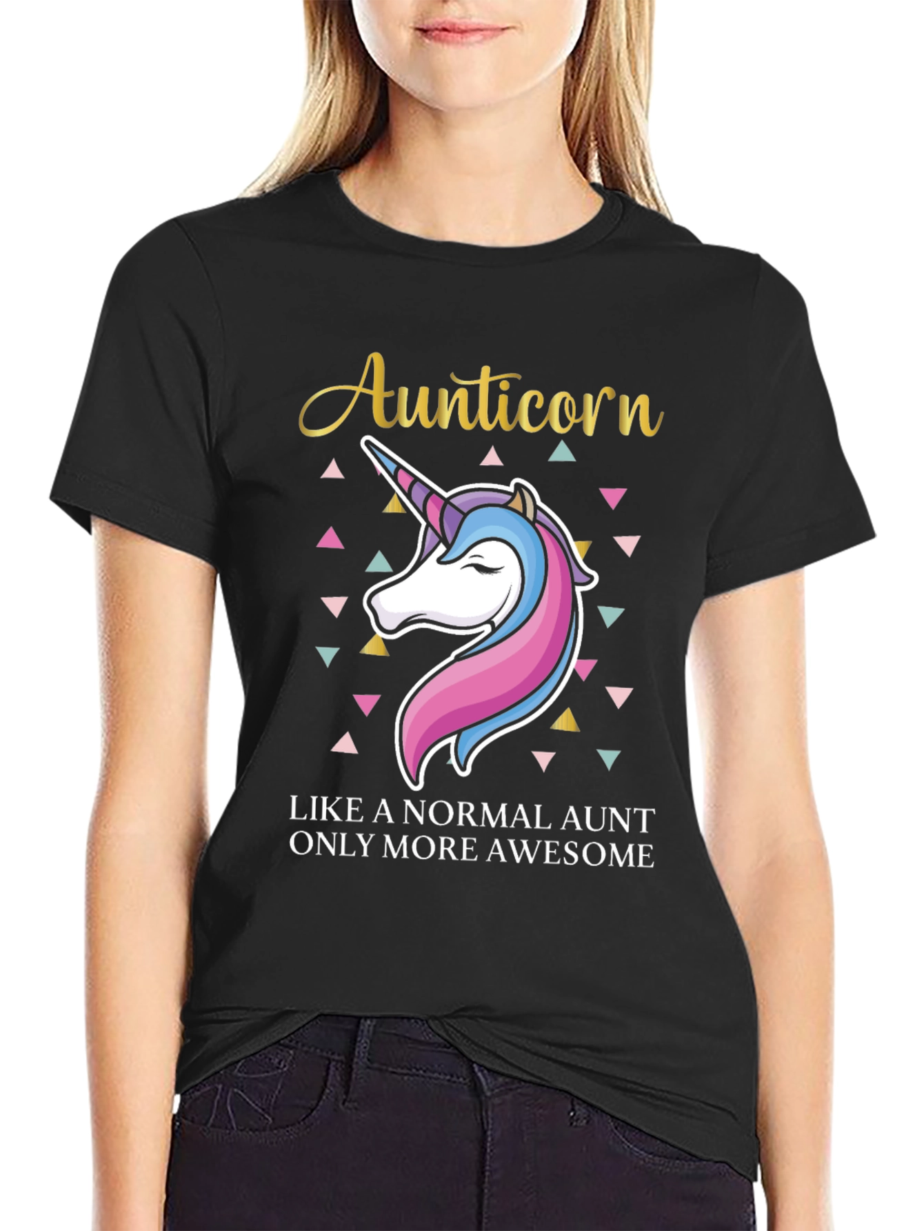 Aunticorn T-Shirt - Awesome Aunt Gift