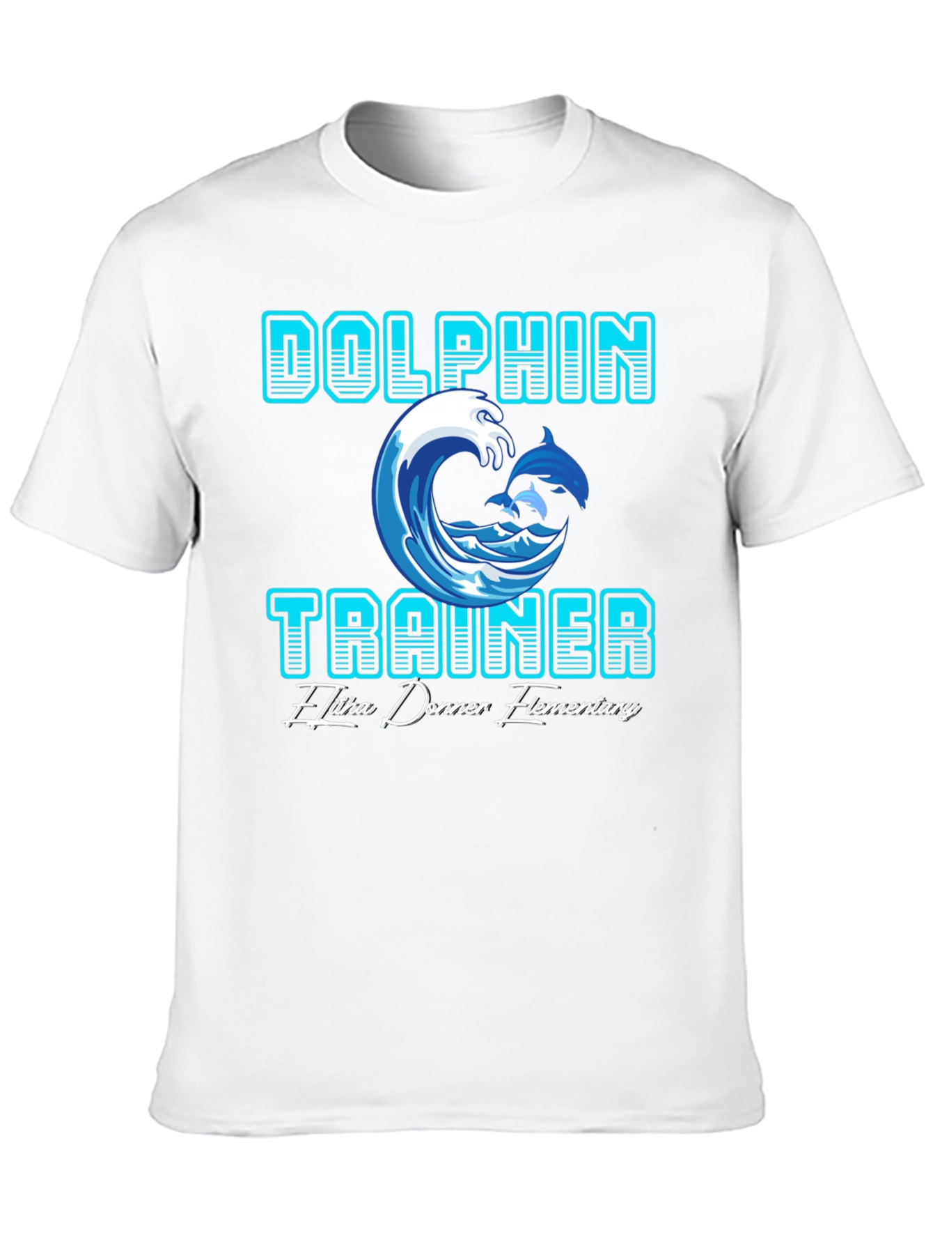 Dolphin Trainer T-Shirt - Elitha Donner Elementary School